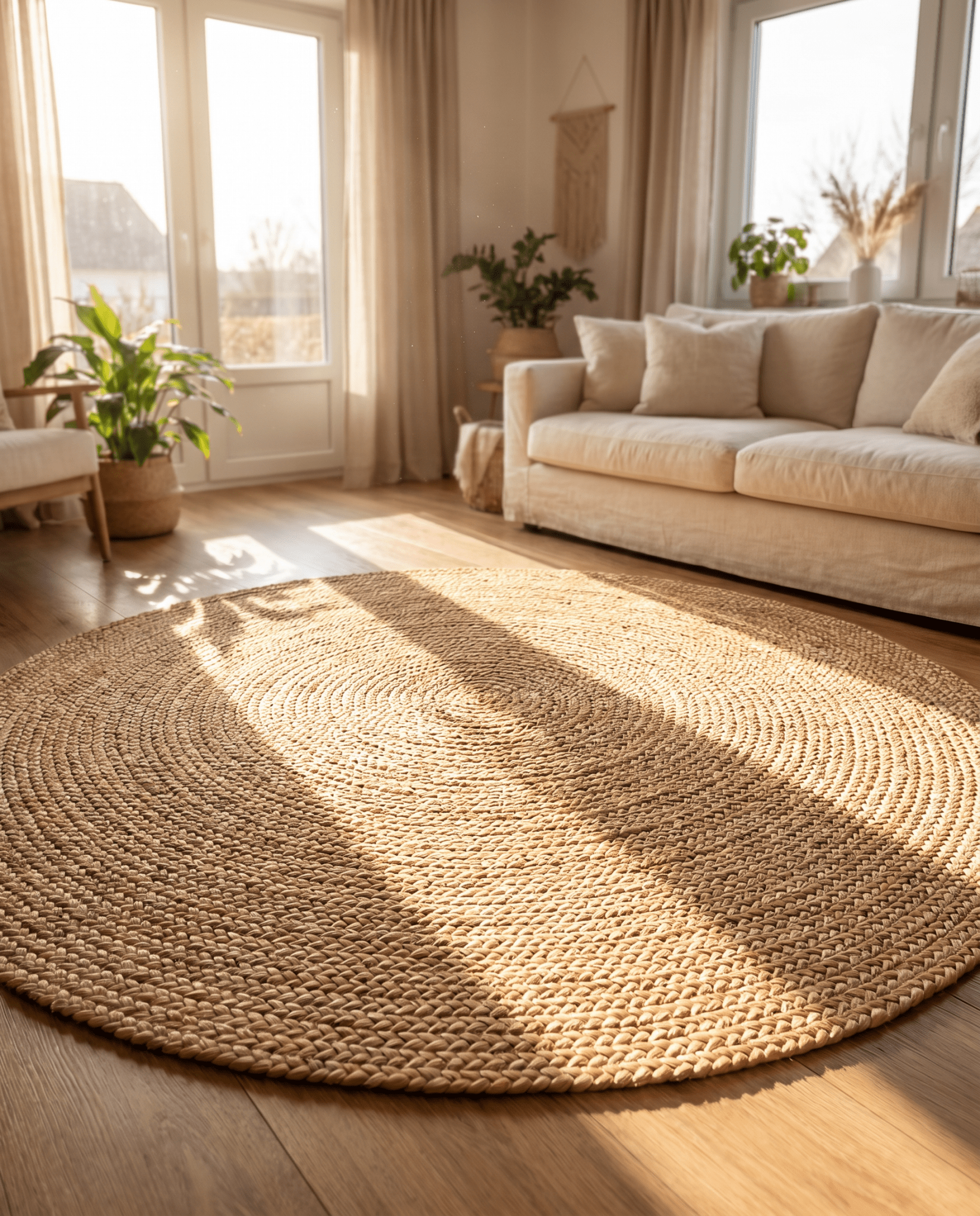 NOVA JUTE HANDMADE RUG - Art and craft furniture