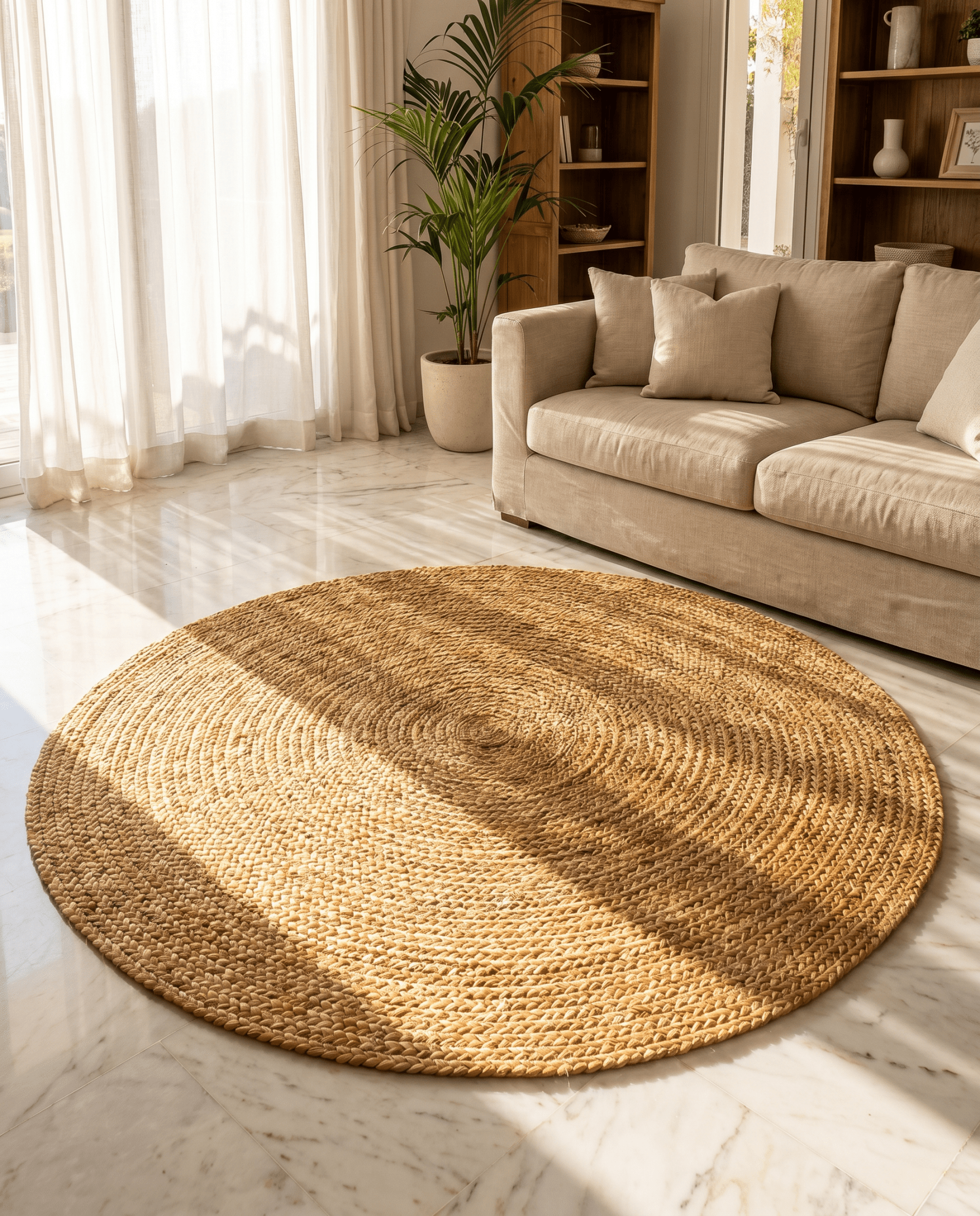 NOVA JUTE HANDMADE RUG - Art and craft furniture