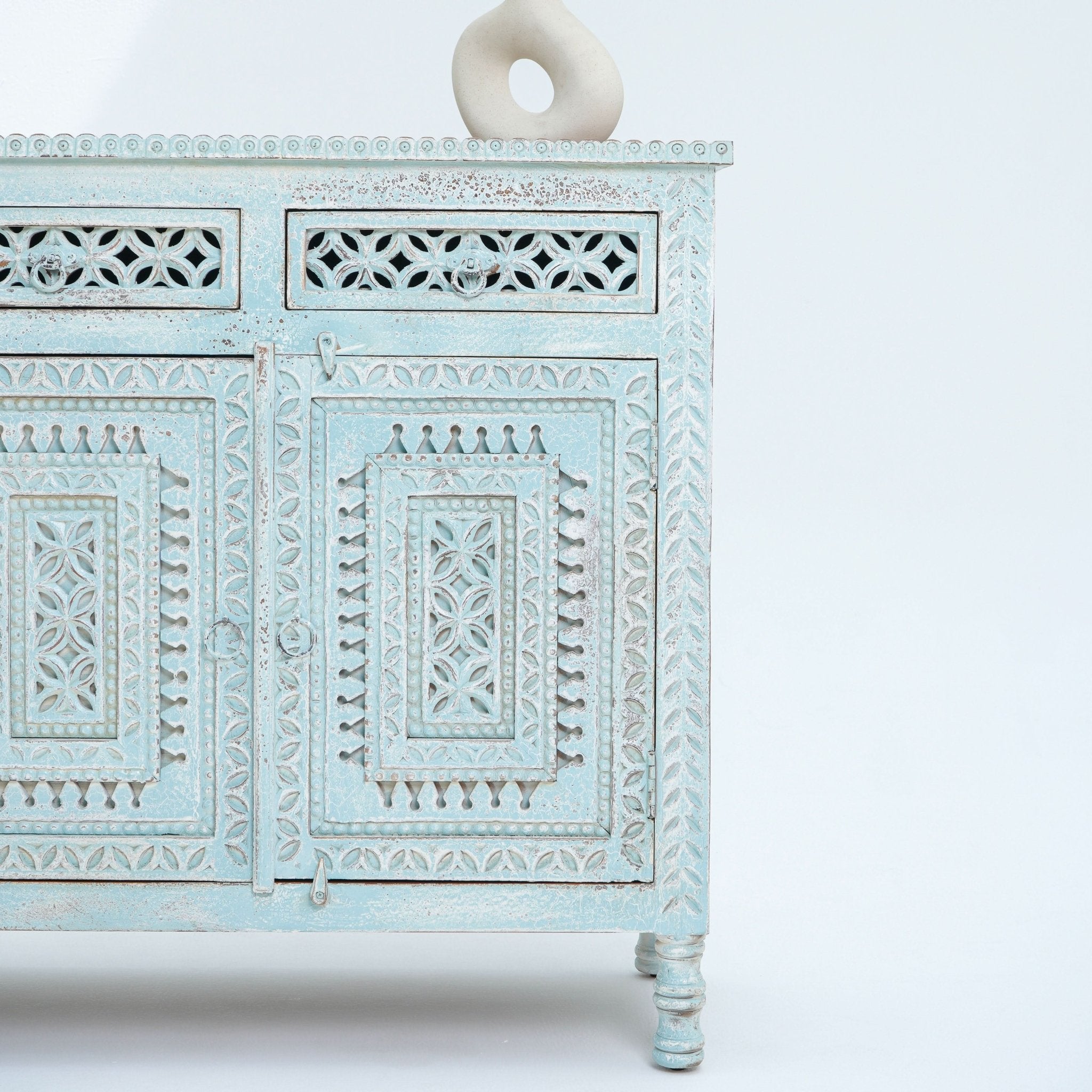 ORLEANS FOUR DOOR DRAWER SIDEBOARD - Art and craft furniture