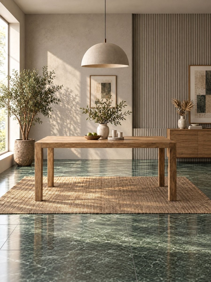 Orvane Mango Wood Dining Table - Art and craft furniture
