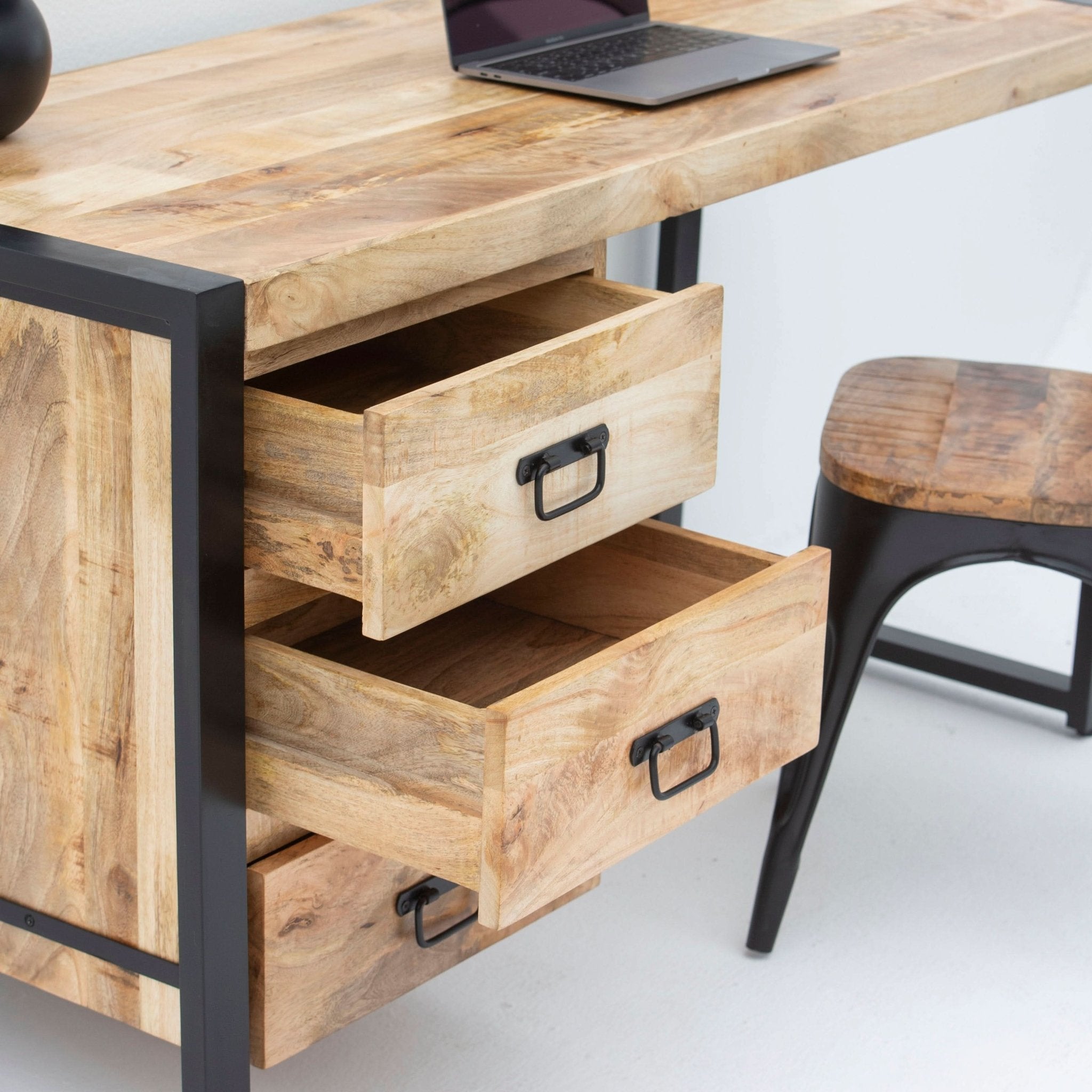 OSLO STUDY DESK THREE DRAWER - Art and craft furniture