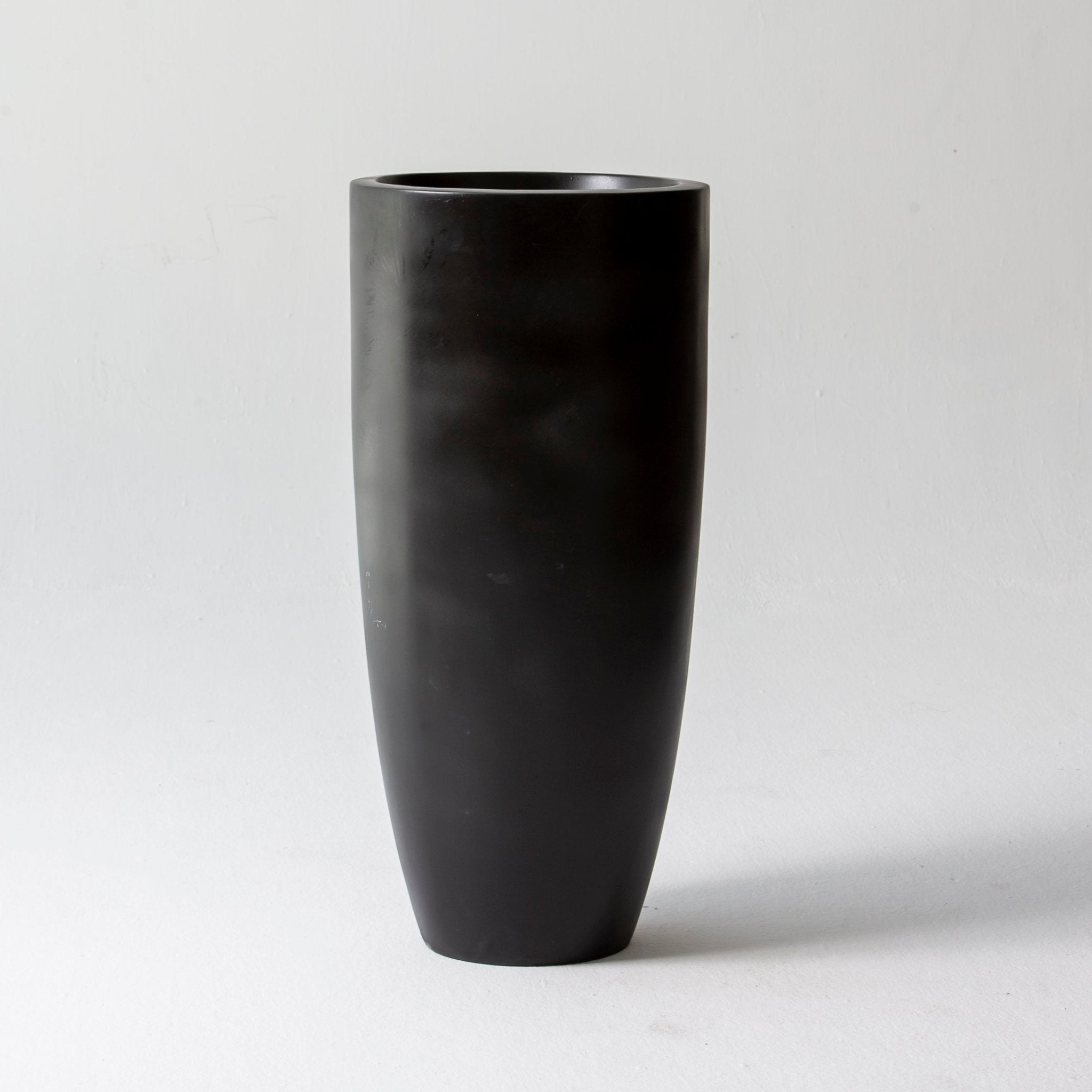 PALM GROVE BLACK PLANTER - Art and craft furniture
