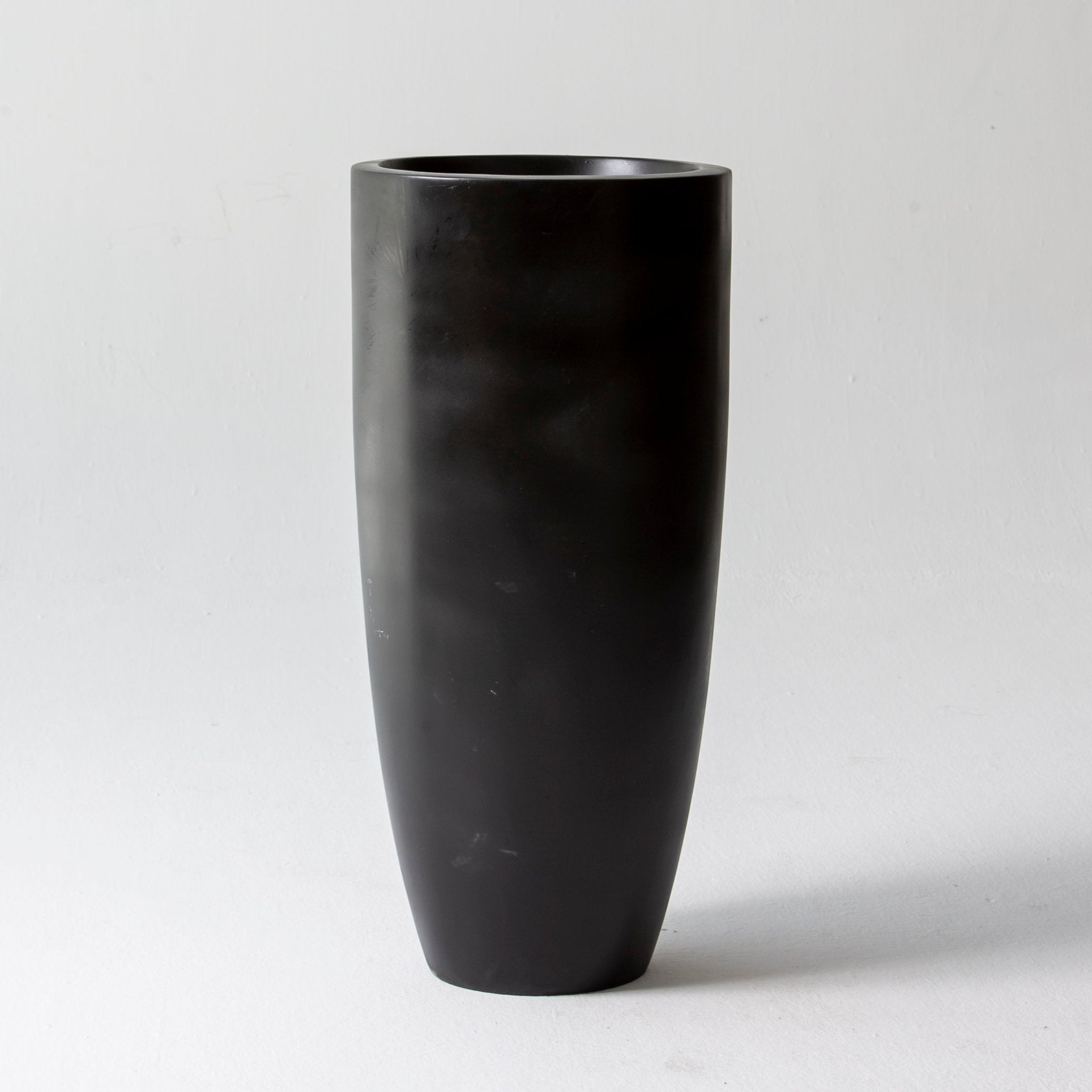 PALM GROVE BLACK PLANTER - Art and craft furniture