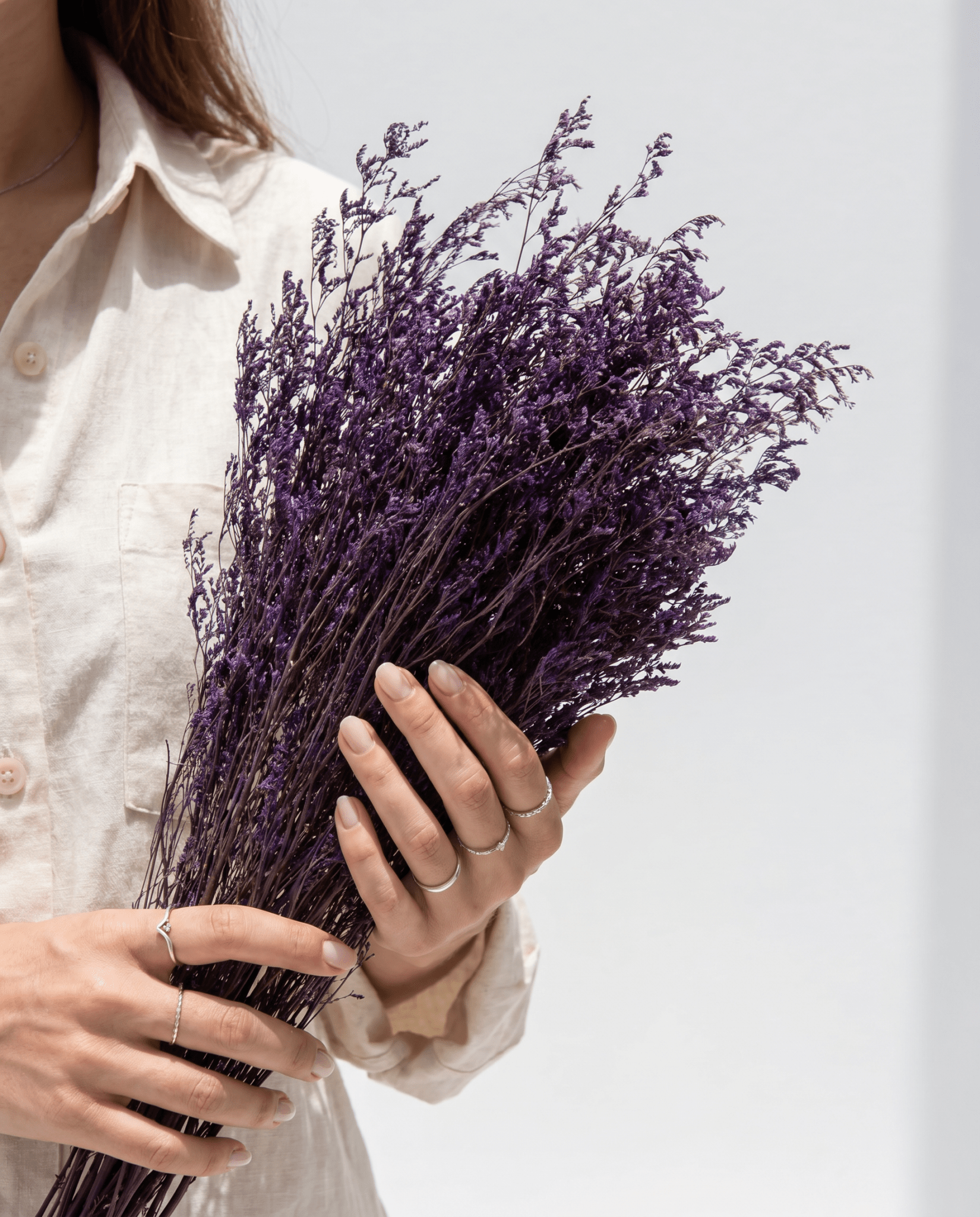 Purple Sea Lavender Bunch - Art and craft furniture