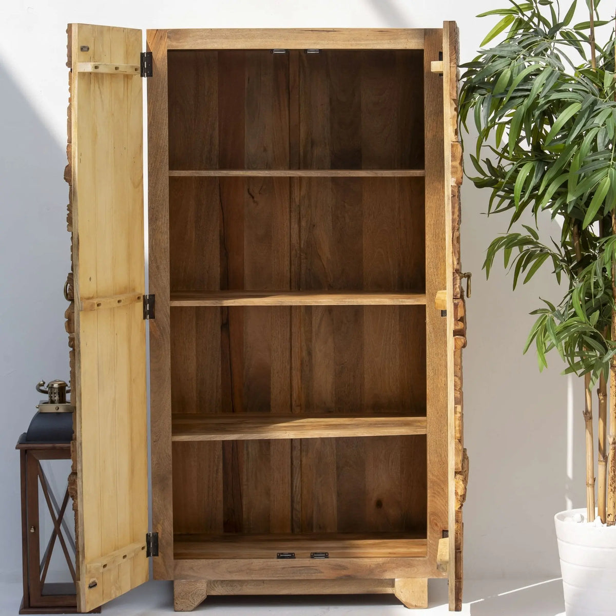 Rajwada Wooden Cabinet - Art and craft furniture