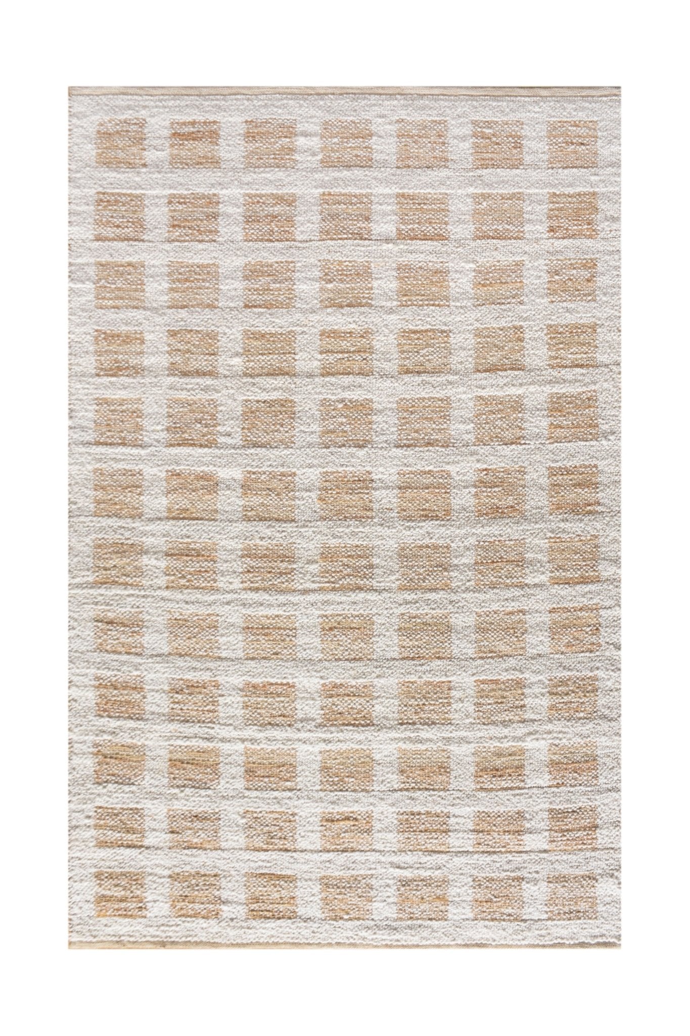 RIALTI HAND WOVEN JUTE & WOOL CARPET - Art and craft furniture