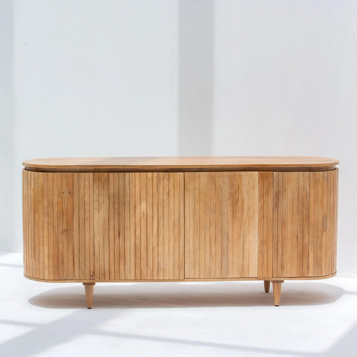 RIVIERA HALF ROUND SIDEBOARD - Art and craft furniture