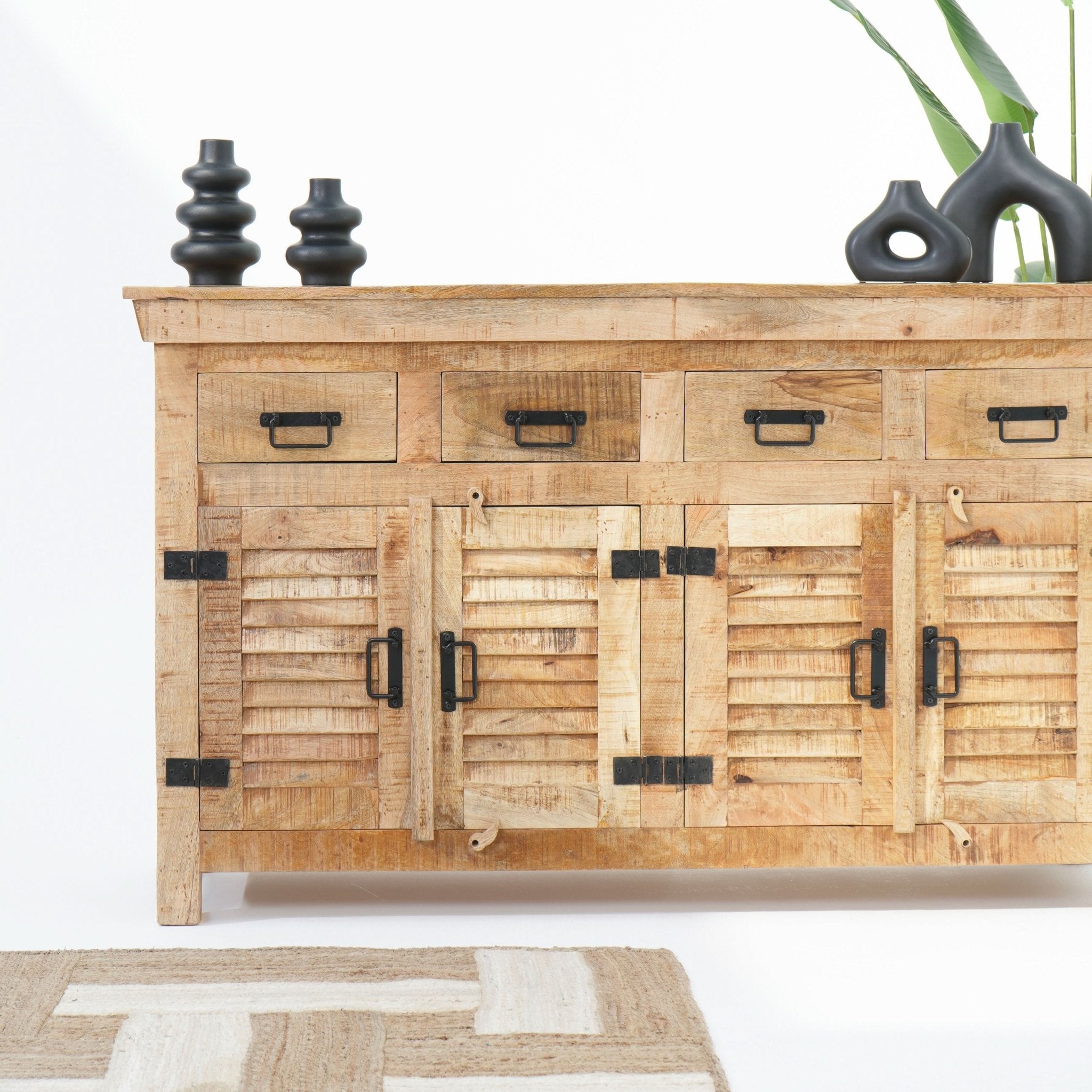 ROMA CLASSIC FOUR DOOR DRAWER SIDEBOARD - Art and craft furniture