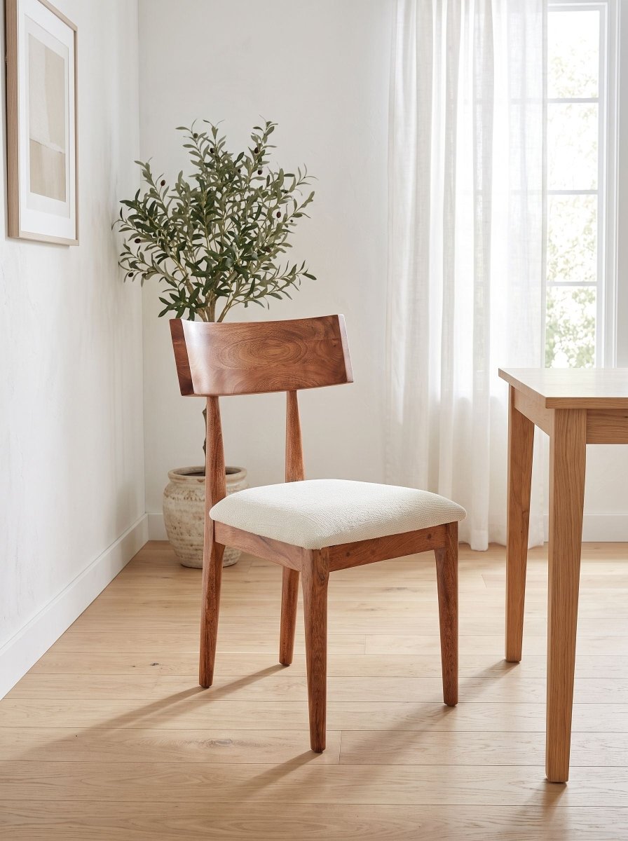Rowena Acacia Wood Chair - Art and craft furniture
