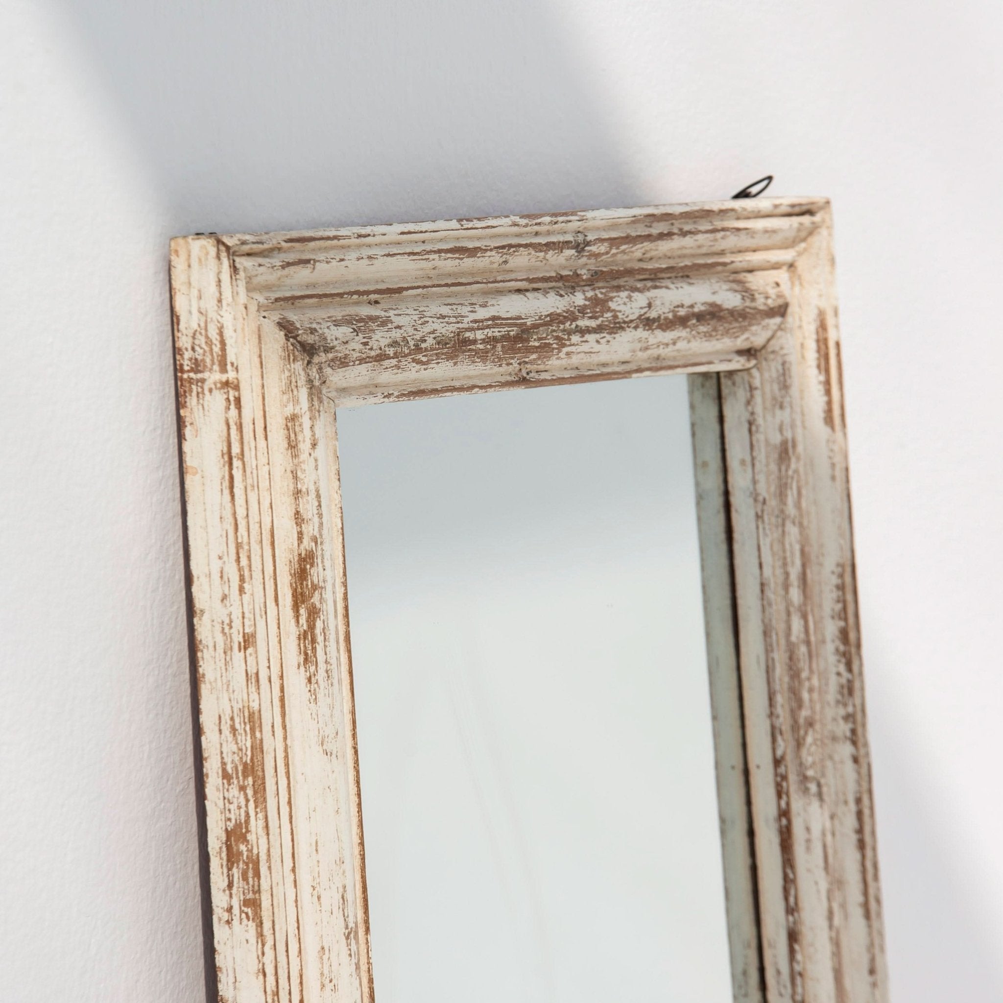 Rustic Finish Mirror Frame Muilt Colour - Art and craft furniture