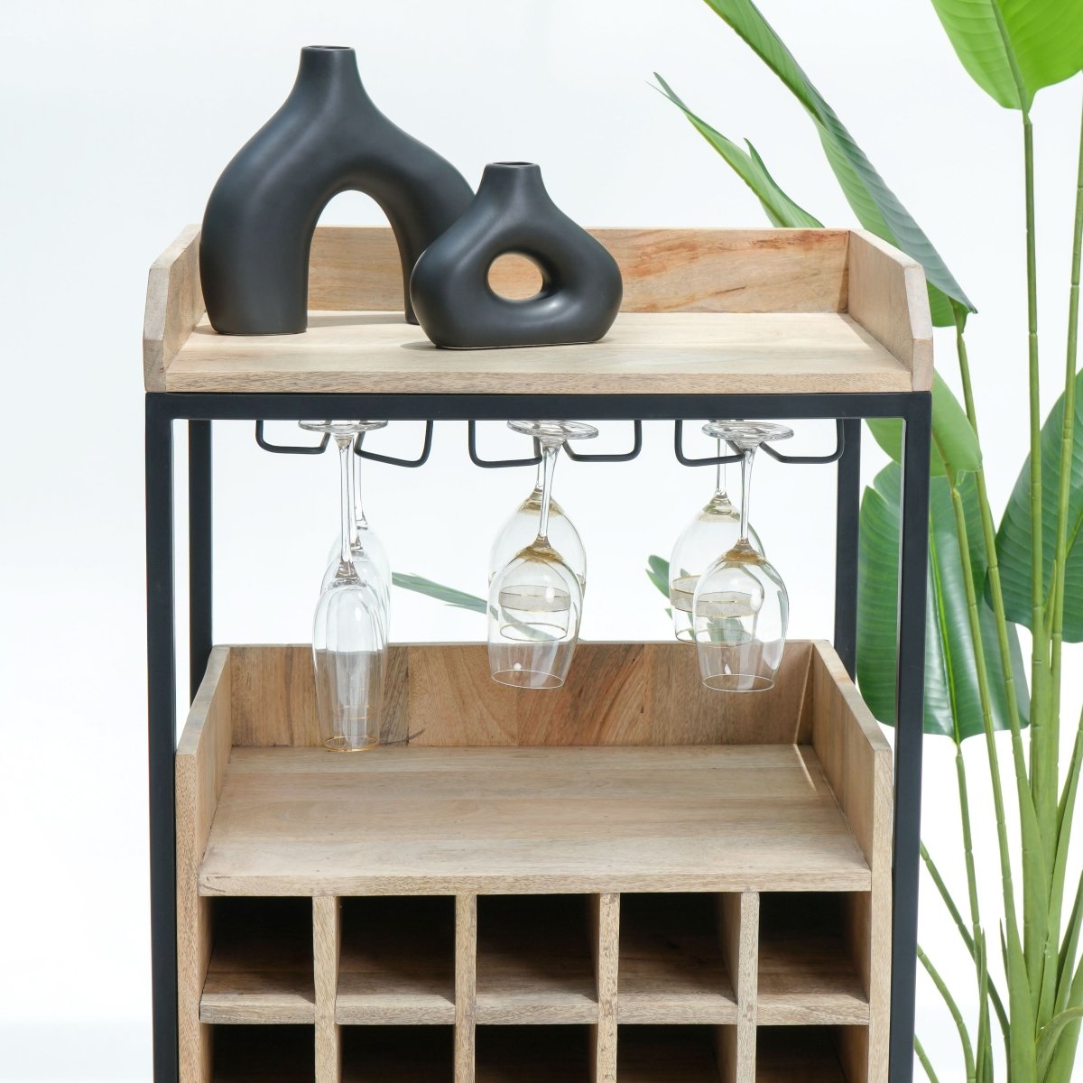 Rustic Refined Single Bar Counter - Art and craft furniture
