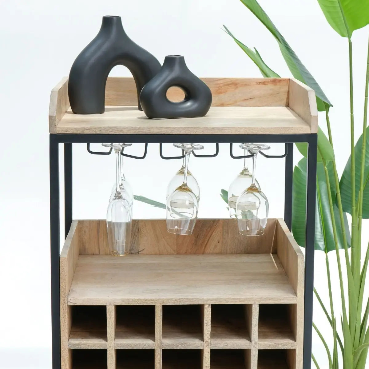 Rustic Refined Single Bar Counter - Art and craft furniture