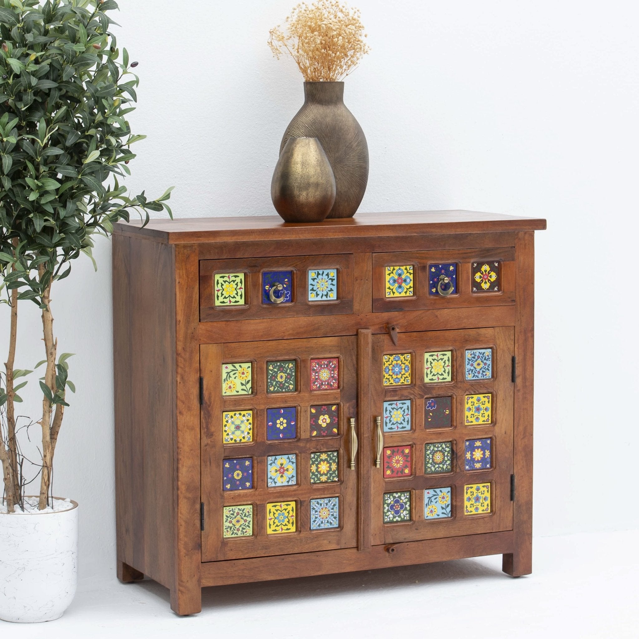 SHESTILE WDN TILE FTD SIDEBOARD - Art and craft furniture