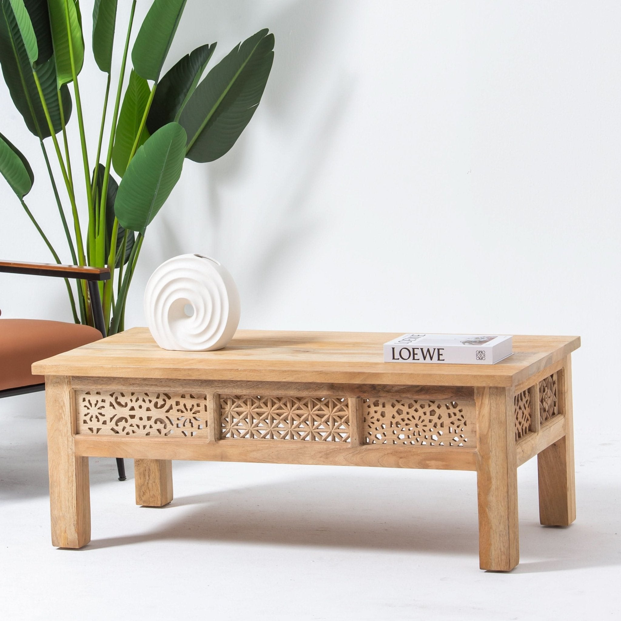 SIERRA WOODEN COFFEE TABLE - Art and craft furniture