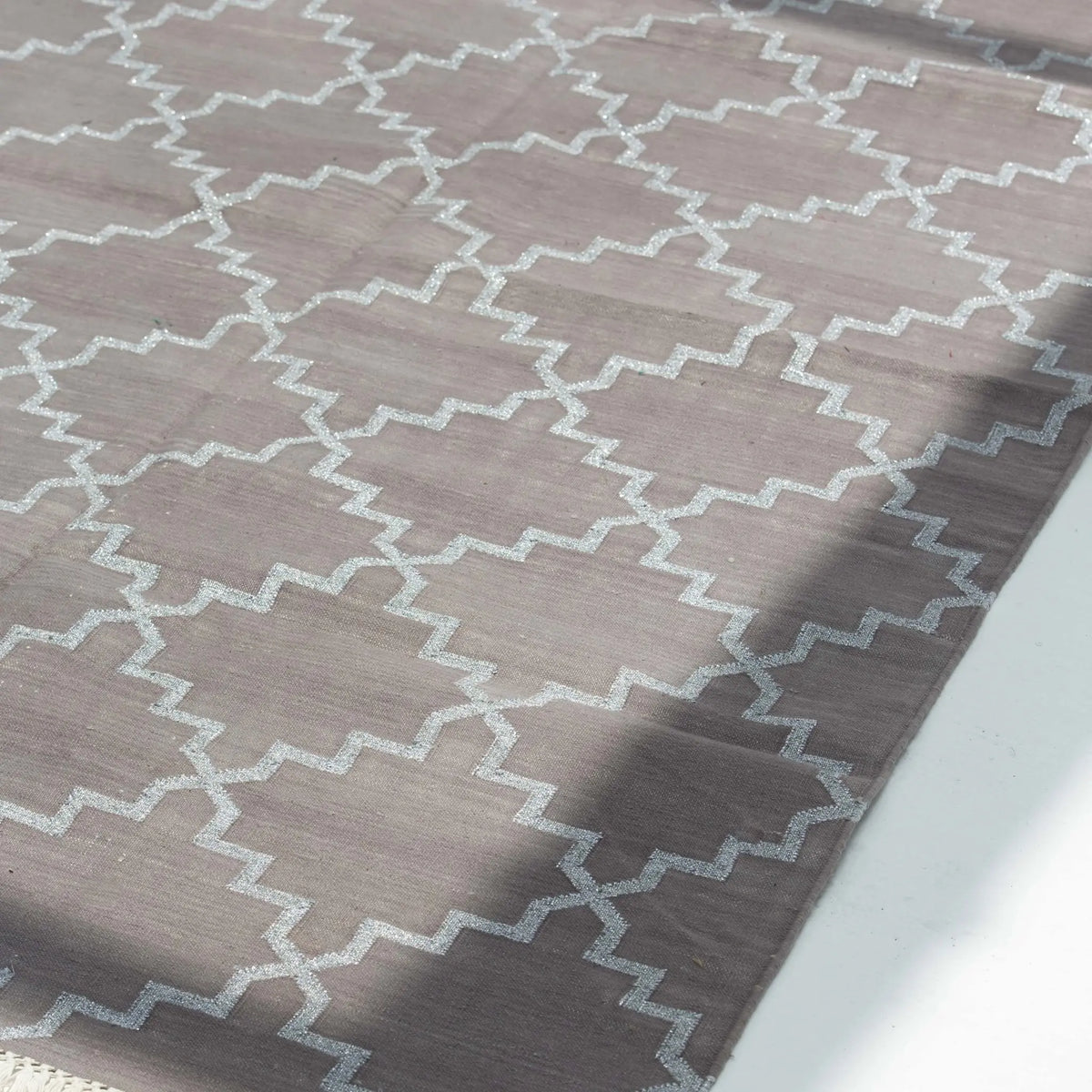Sora Handwoven Cotton Rug - Art and craft furniture
