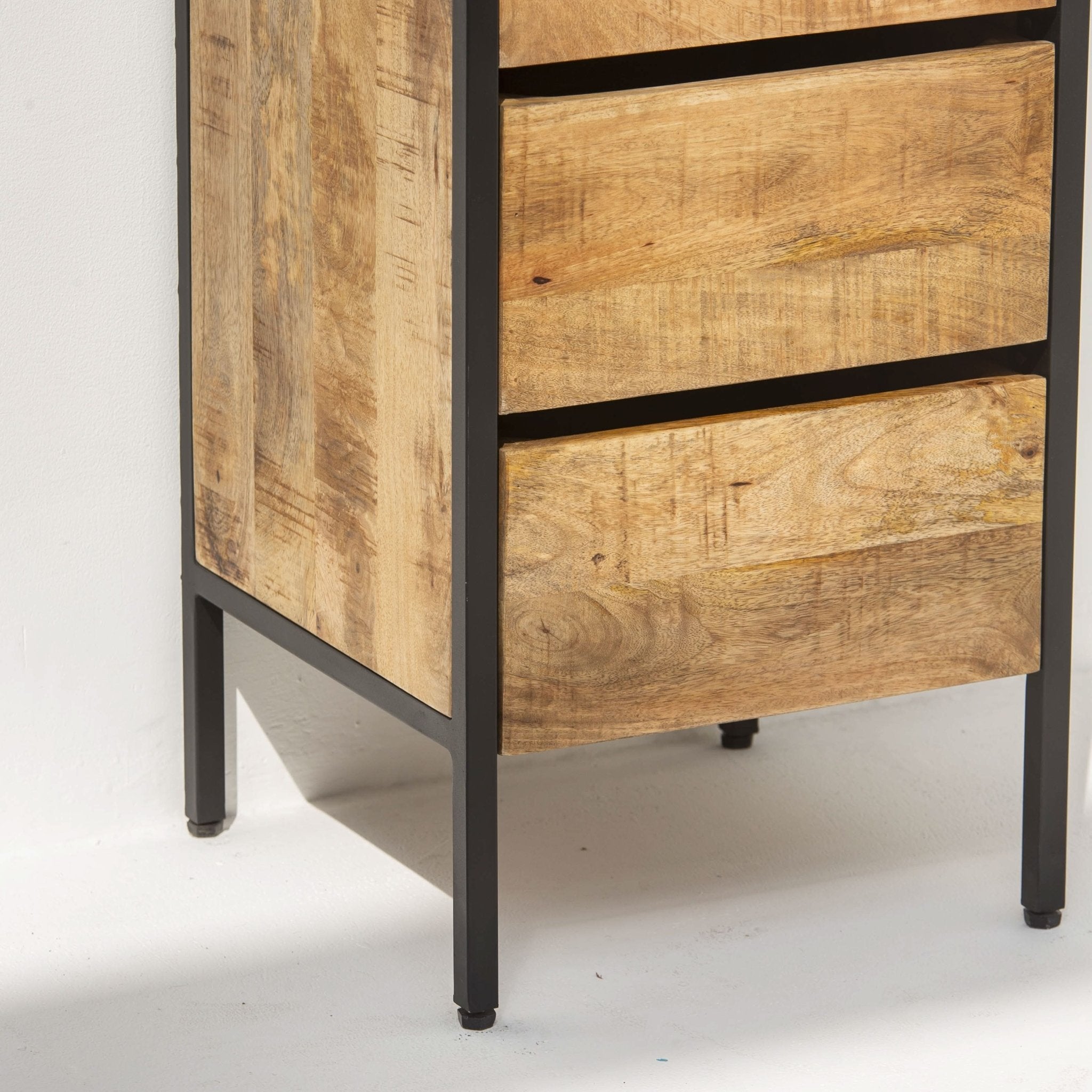 STEELWOOD THREE DRAWER BOOKSHELF - Art and craft furniture