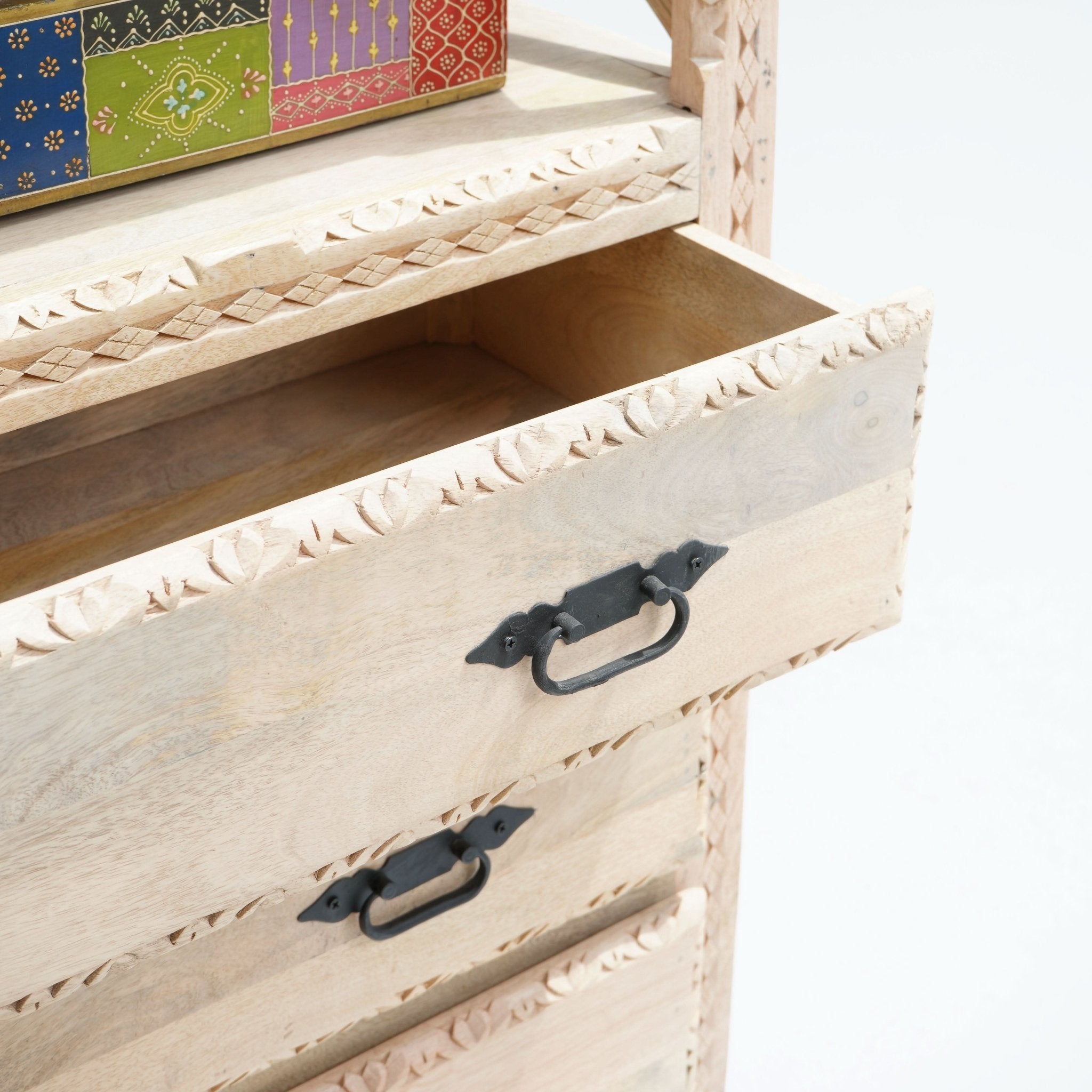 STOCKHOLM THREE-DRAWER BOOKSHELF - Art and craft furniture