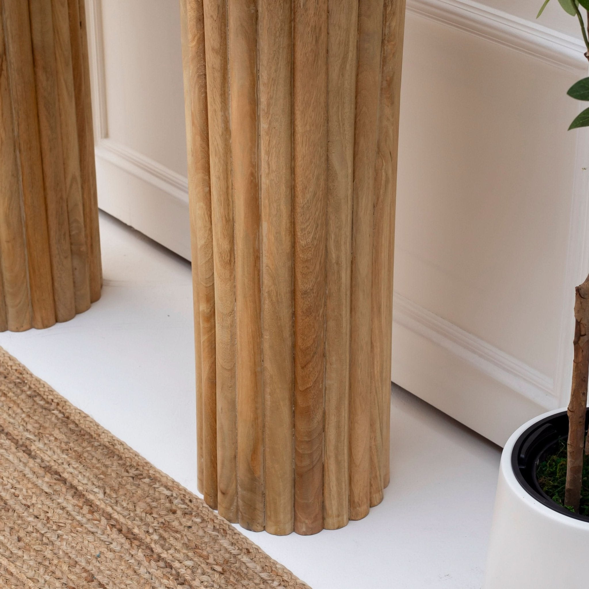 TERRALUXE MARBLE CONSOLE TABLE - Art and craft furniture