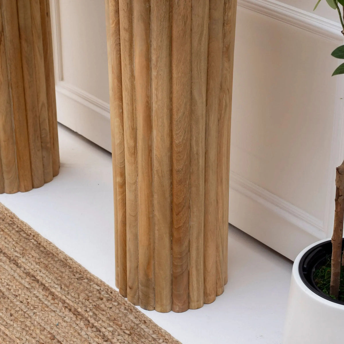 Terraluxe Marble Console Table - Art and craft furniture