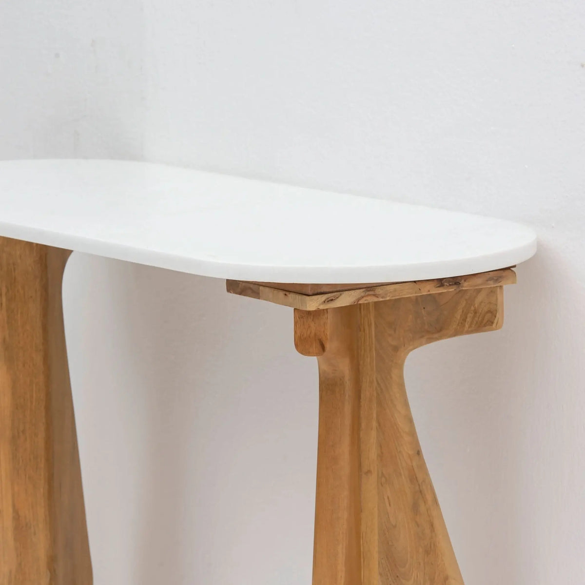 Terraluxe Marble Console Table - Art and craft furniture