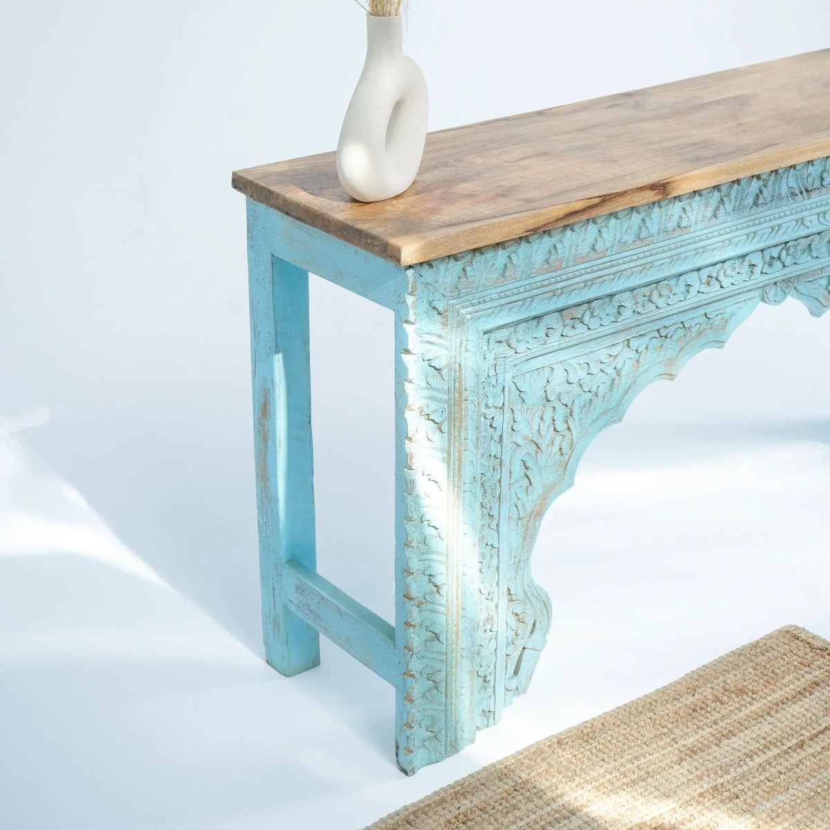 Heritage Maple Console table - Art and craft furniture