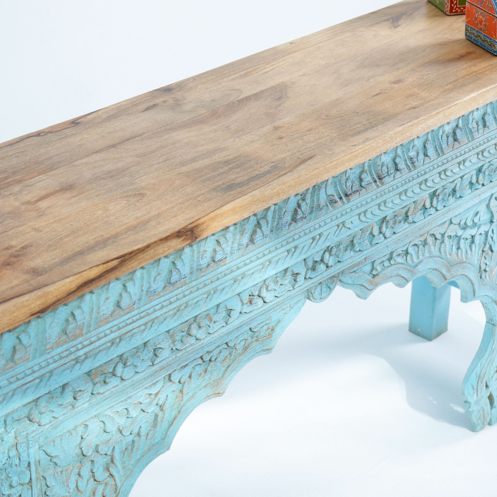The Heritage Maple Console table - Art and craft furniture