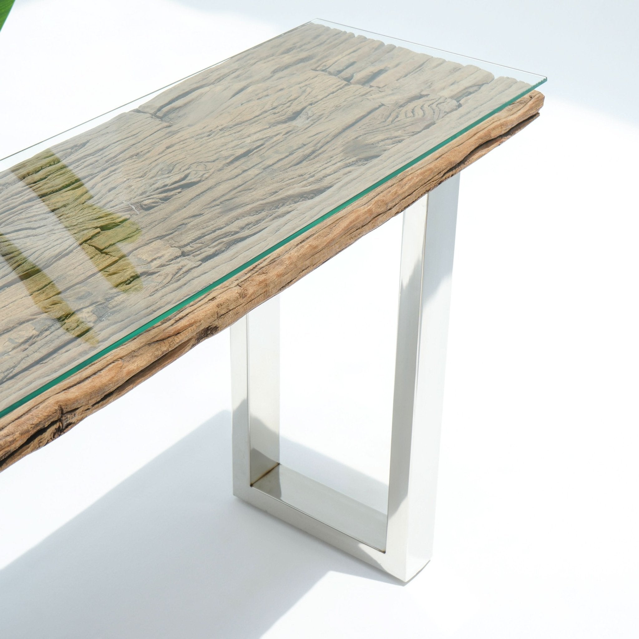 The Indian Heritage Railways Console Table - Art and craft furniture