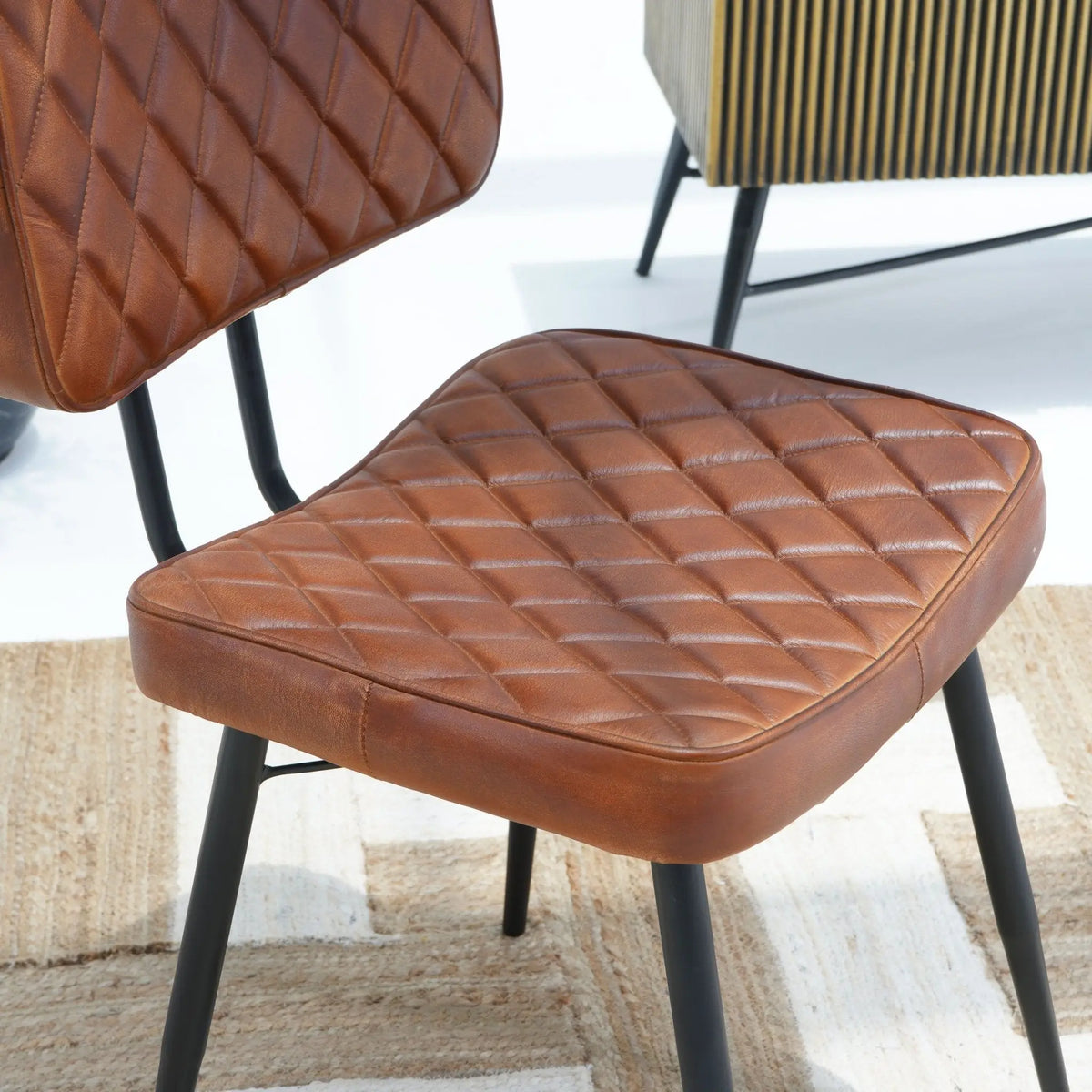 THE SOVEREIGN LEATHER CHAIR - Art and craft furniture
