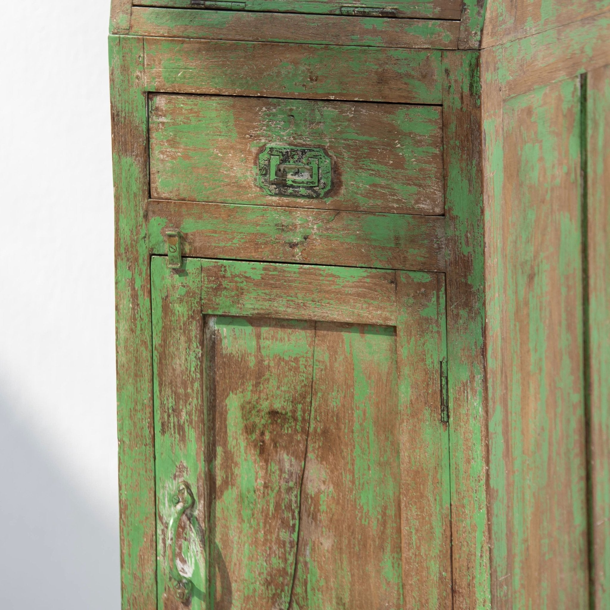 Timeless Slip Storage Antique Cabinet - Art and craft furniture