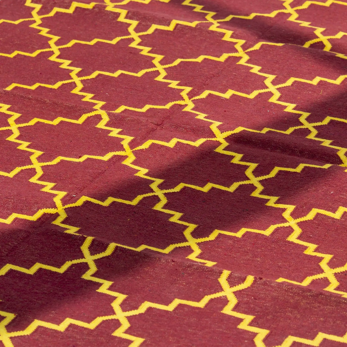 Vastra Handwoven Cotton Rug - Art and craft furniture