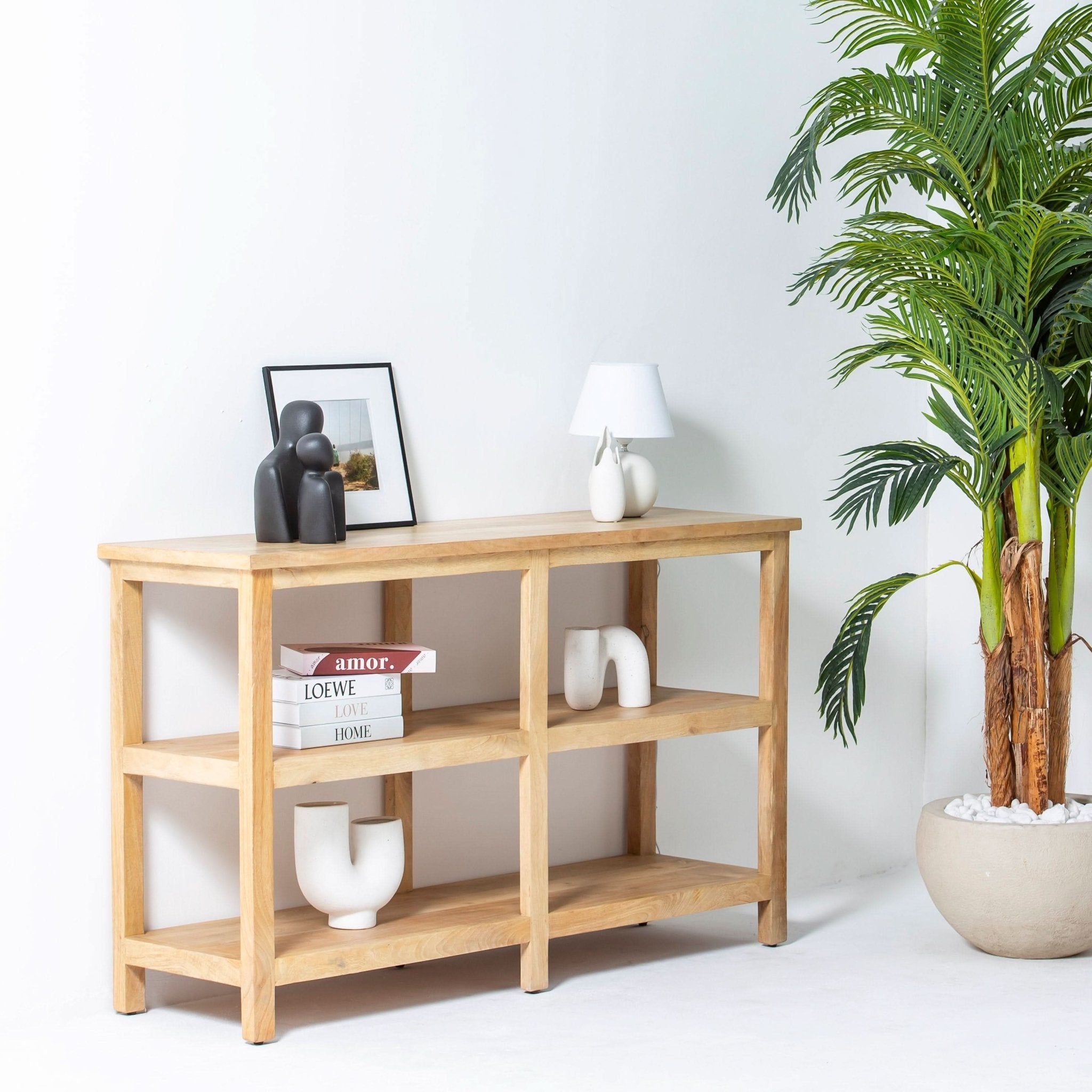 VENEZIA WOODEN CONSOLE TABLE - Art and craft furniture