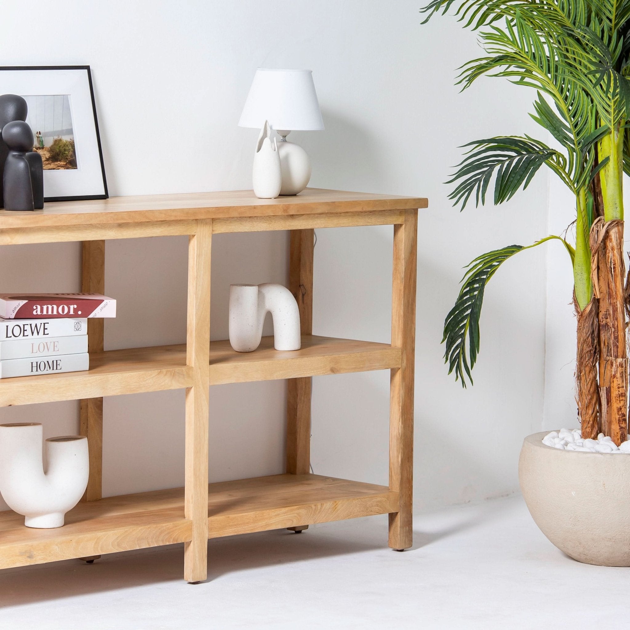 VENEZIA WOODEN CONSOLE TABLE - Art and craft furniture