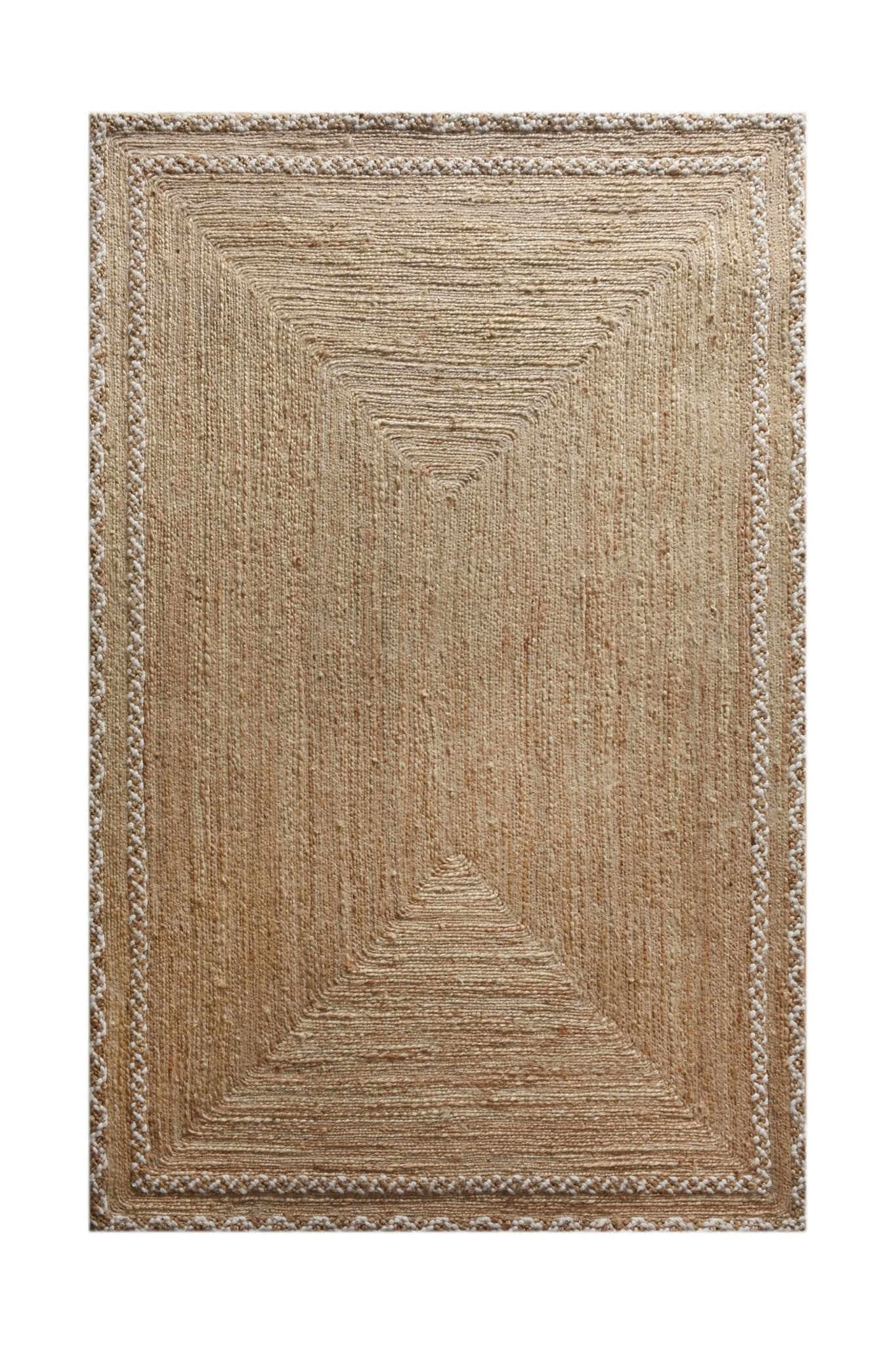 VINSECK HAND MADE JUTE & WOOL CARPET - Art and craft furniture