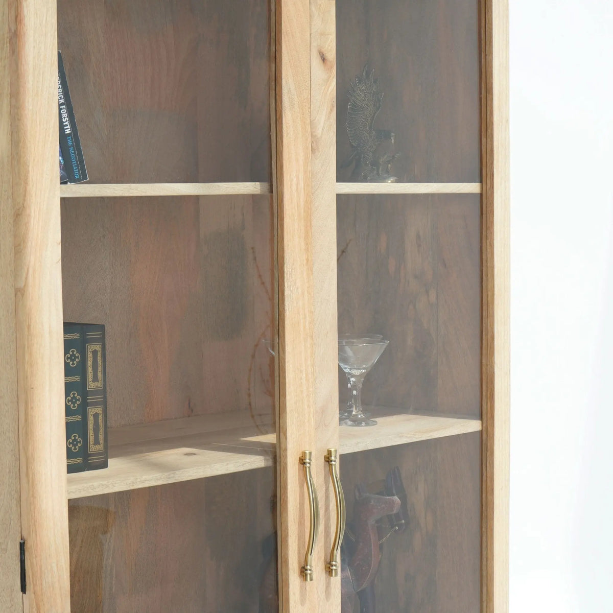 Vision Two Glass Door Cabinet - Art and craft furniture