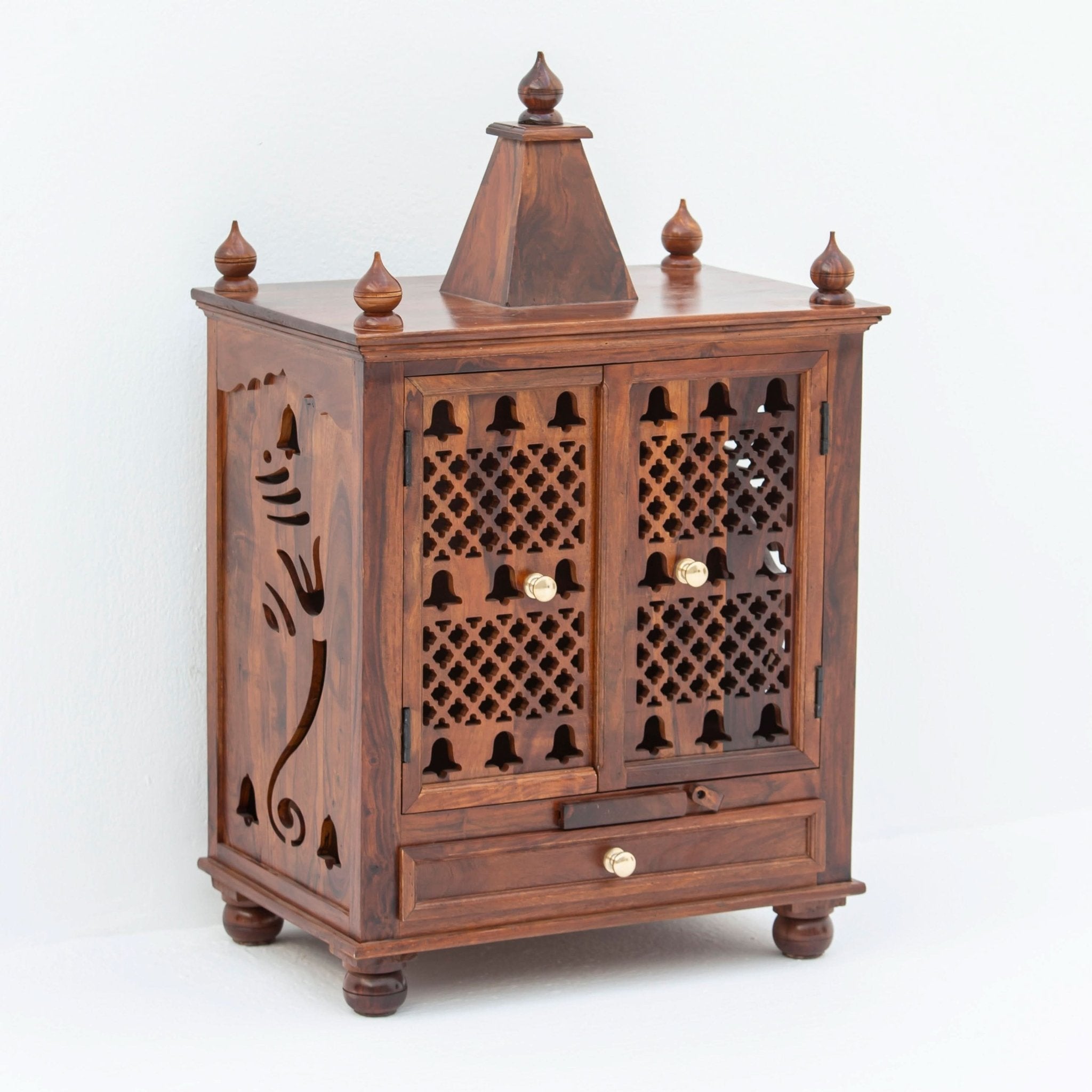 WALL HANGING WOODEN TEMPLE - Art and craft furniture