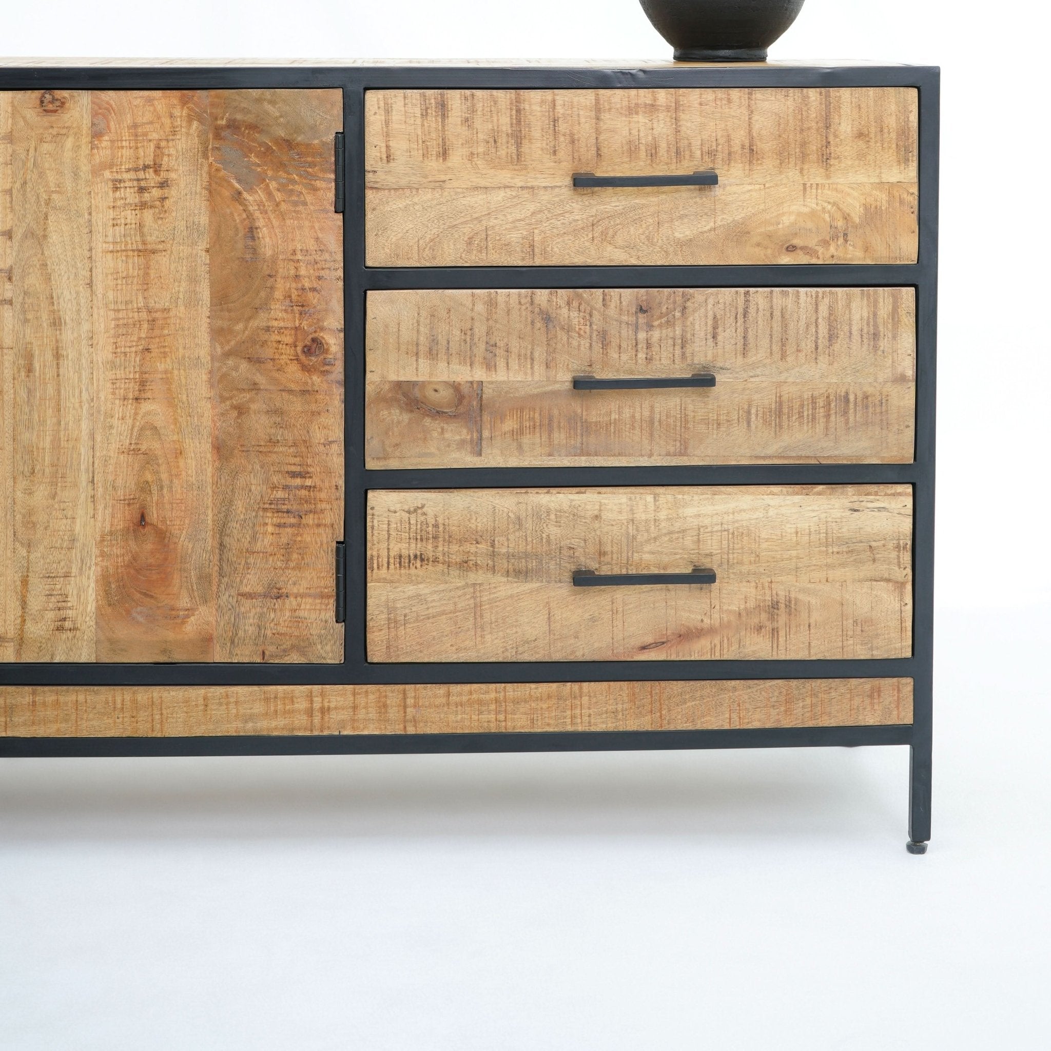 WESTLAE SIX DRAWER TWO DOOR SIDEBOARD - Art and craft furniture