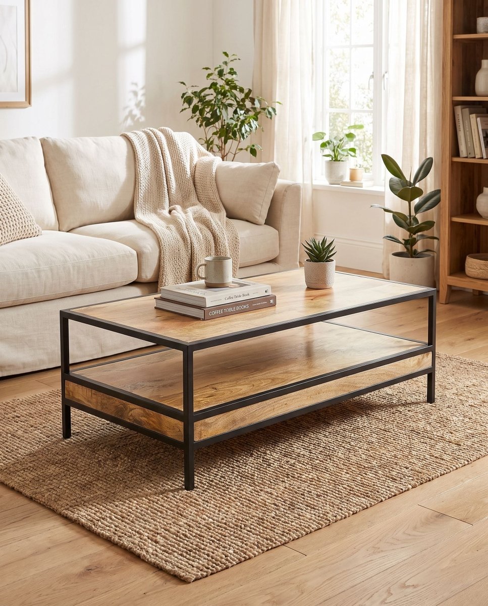 Westlake Mango Wood Coffee Table - Art and craft furniture
