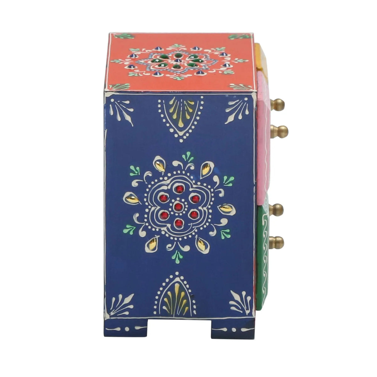 Hand painted Decor Chest of Drawer - Art and craft furniture