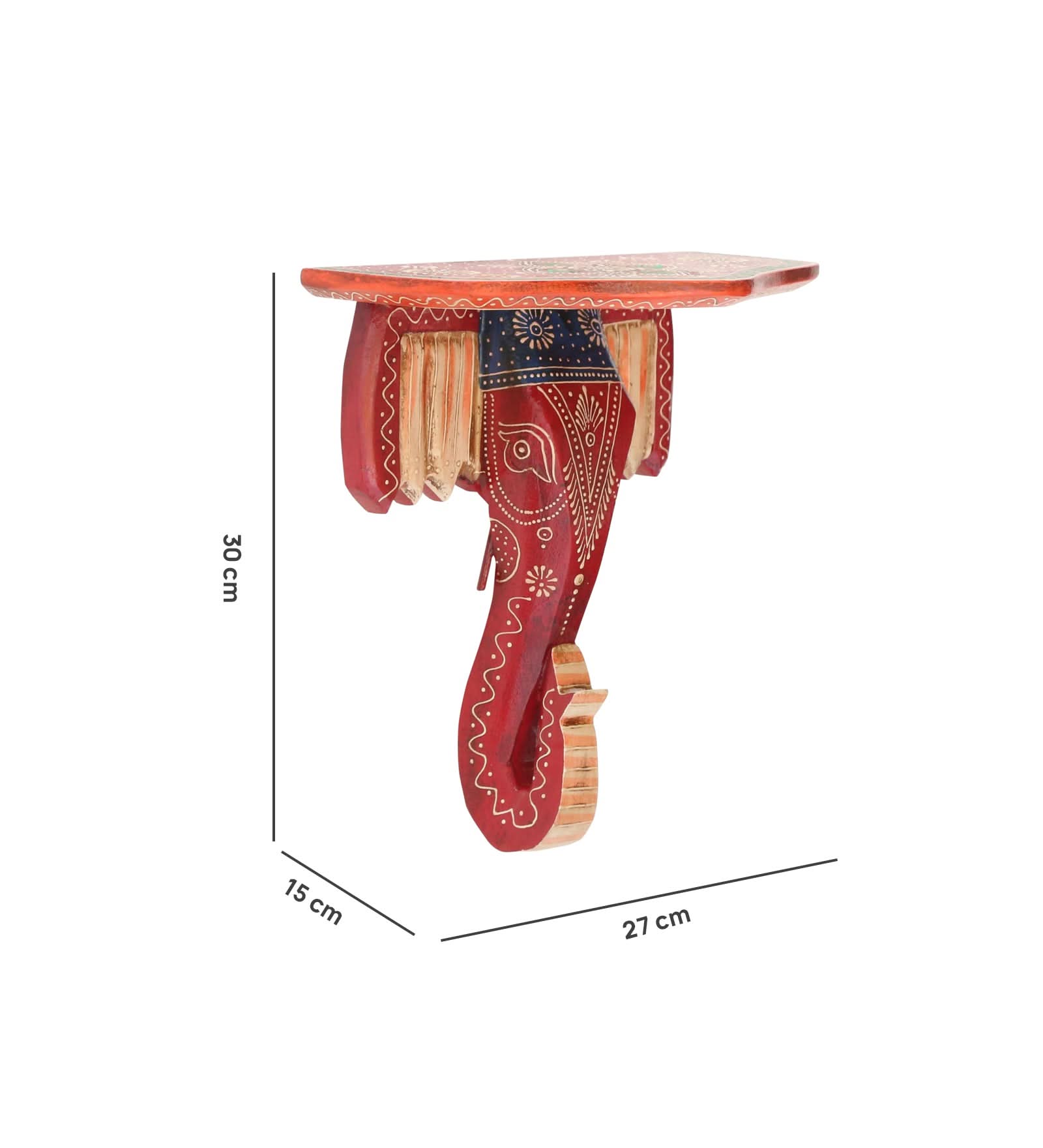 WOODEN ELEPHANT BRACKET - Art and craft furniture
