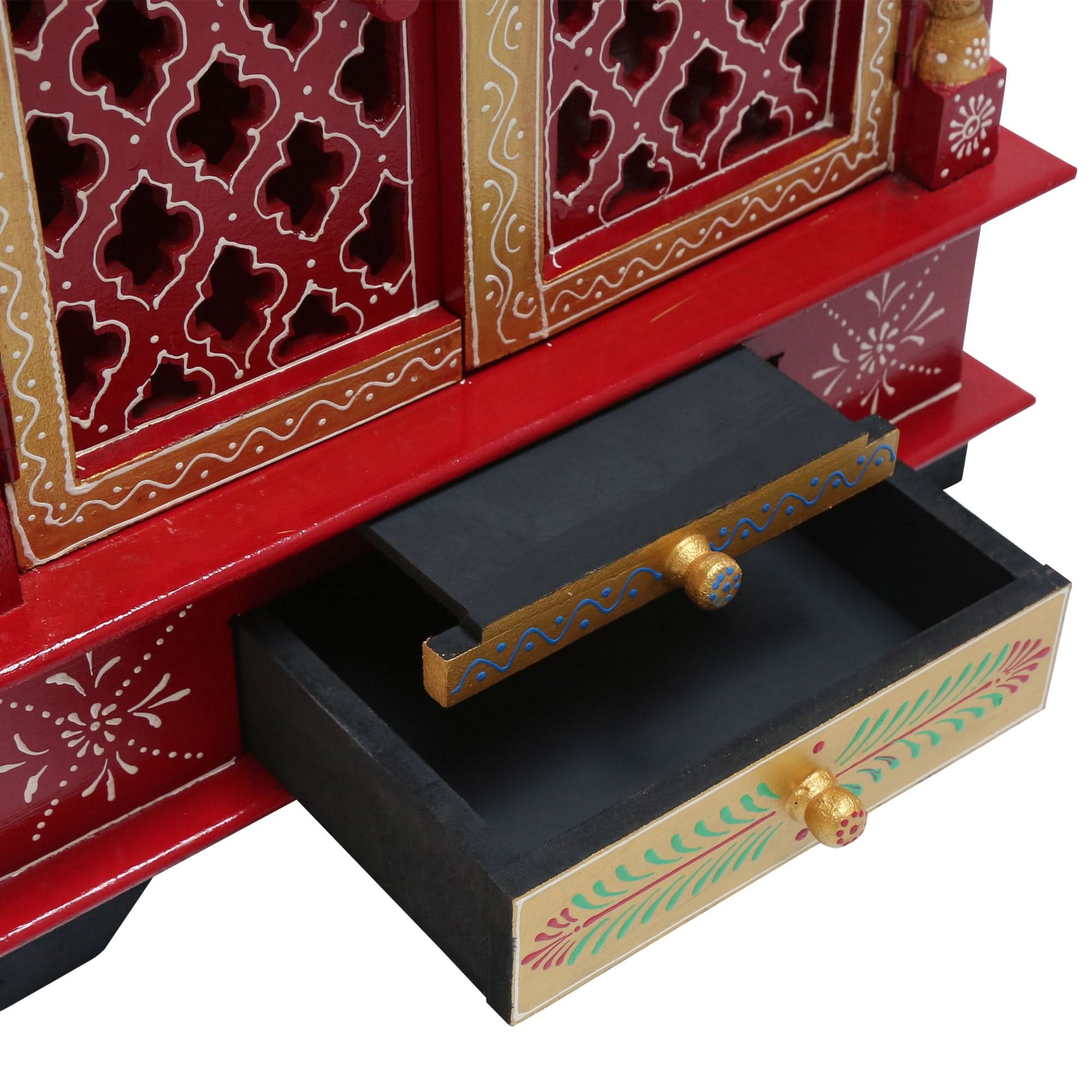WOODEN SMALL PAINTING TEMPLE - Art and craft furniture