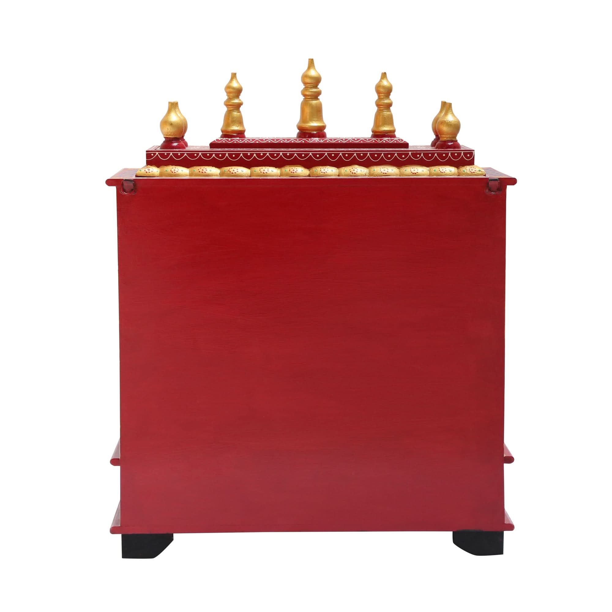 WOODEN SMALL PAINTING TEMPLE - Art and craft furniture