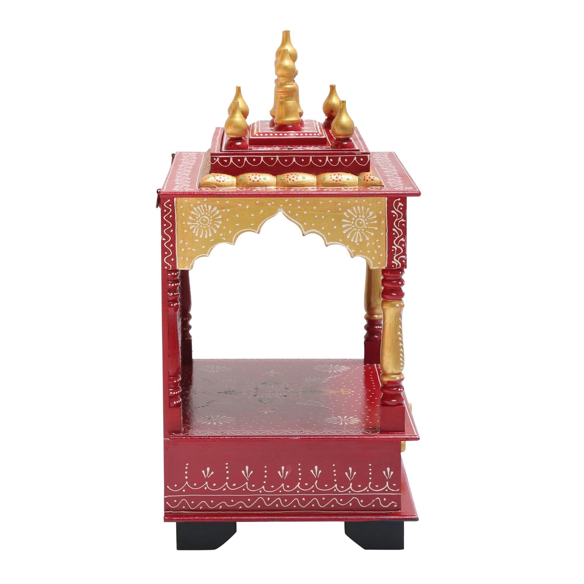 WOODEN SMALL PAINTING TEMPLE - Art and craft furniture