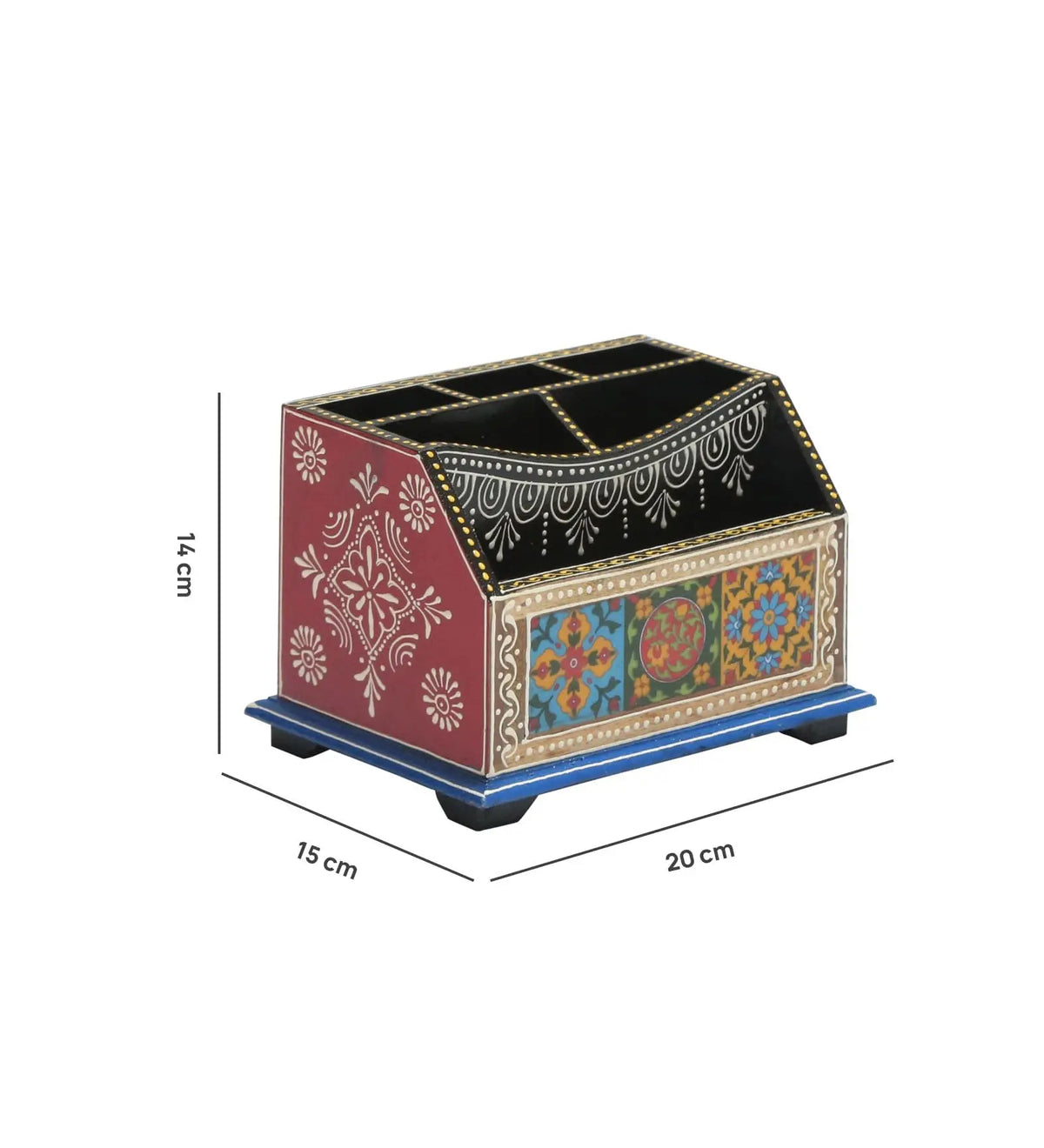 Wooden Stationary Stand Painting - Art and craft furniture