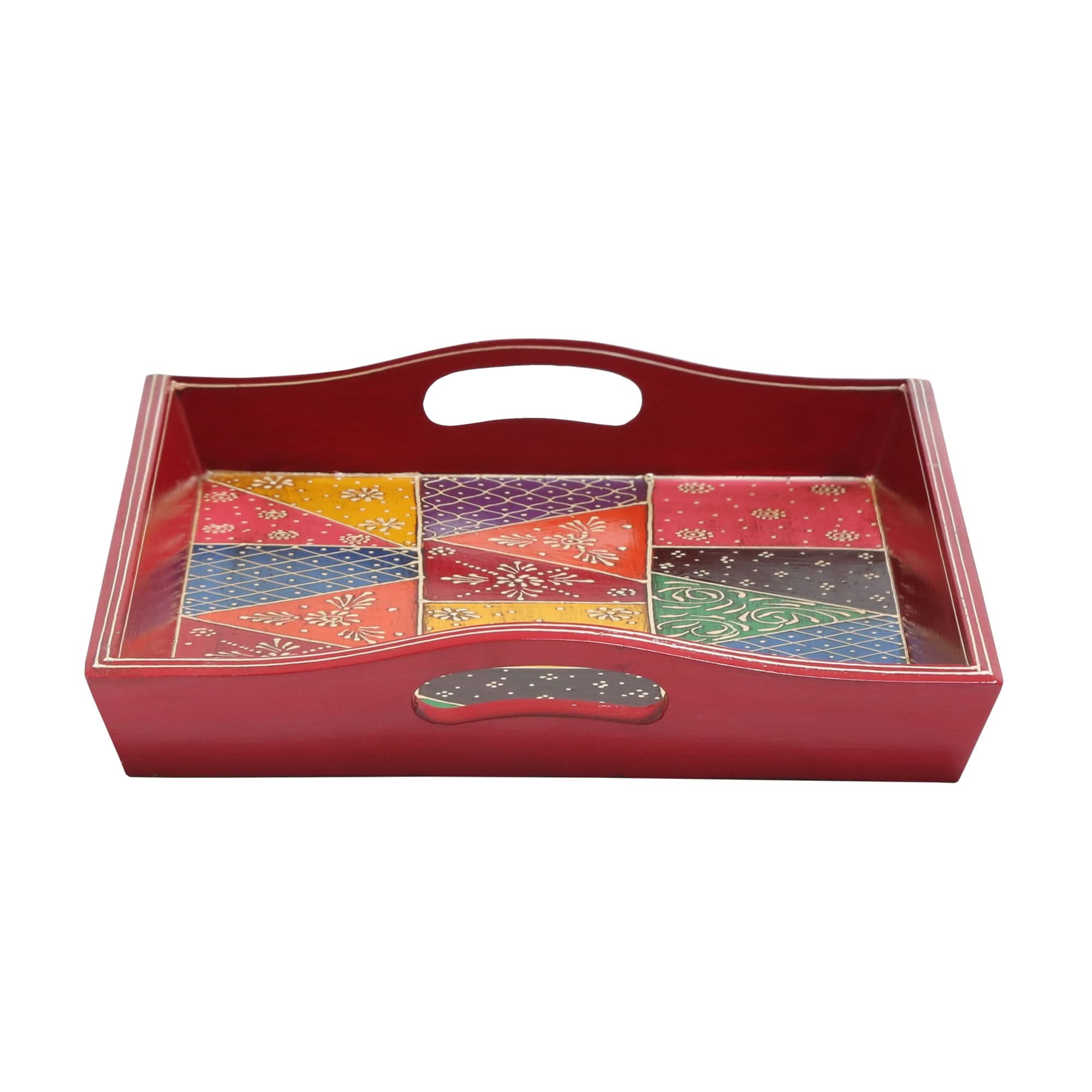 WOODEN TRAY SET OF THREE - Art and craft furniture