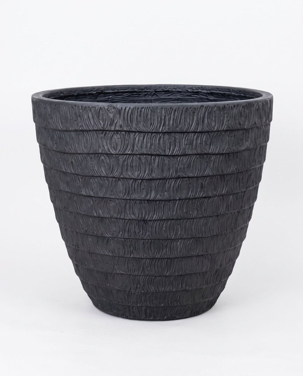 Zerra Black planter - Art and craft furniture