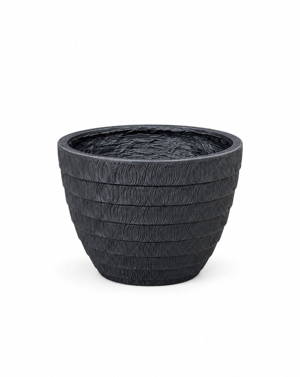Zerra Black planter - Art and craft furniture