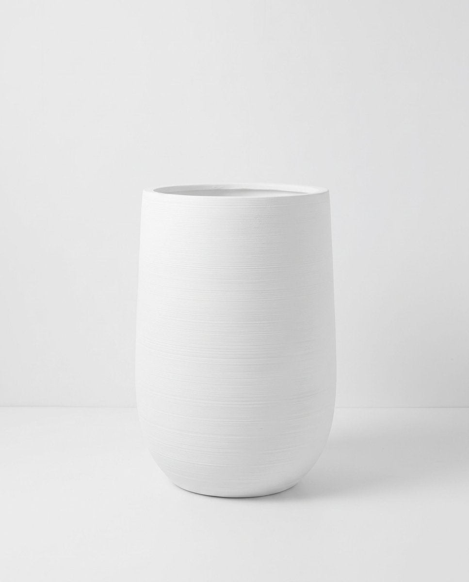 Zylen White Pot - Art and craft furniture
