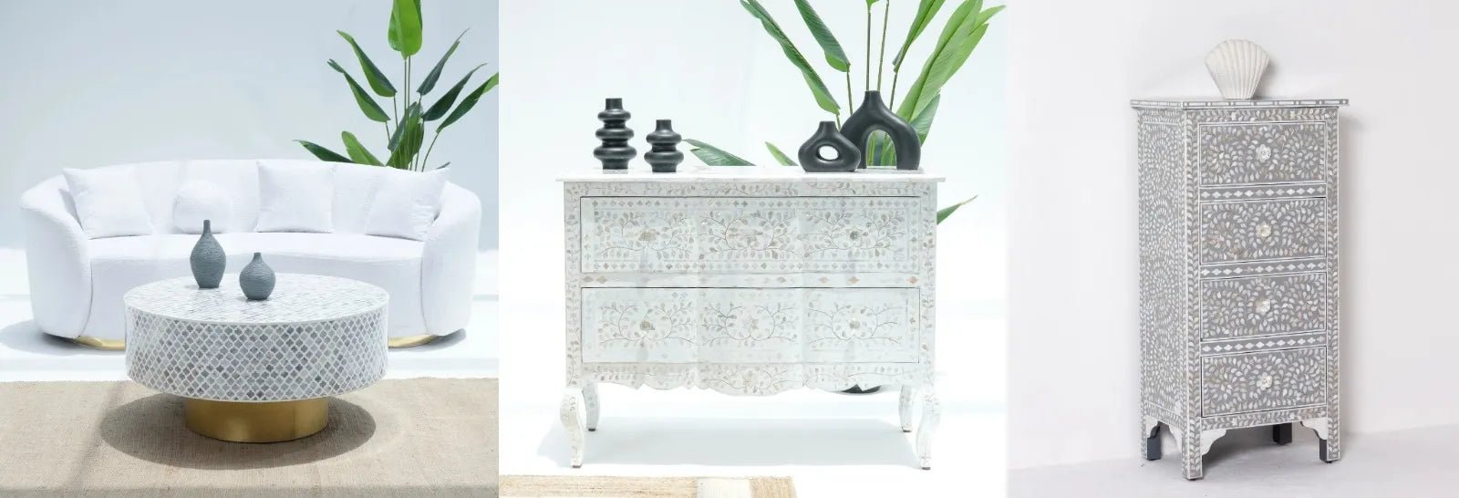 Mother of Pearl Furniture: Luxury Meets Tradition - Art and craft furniture