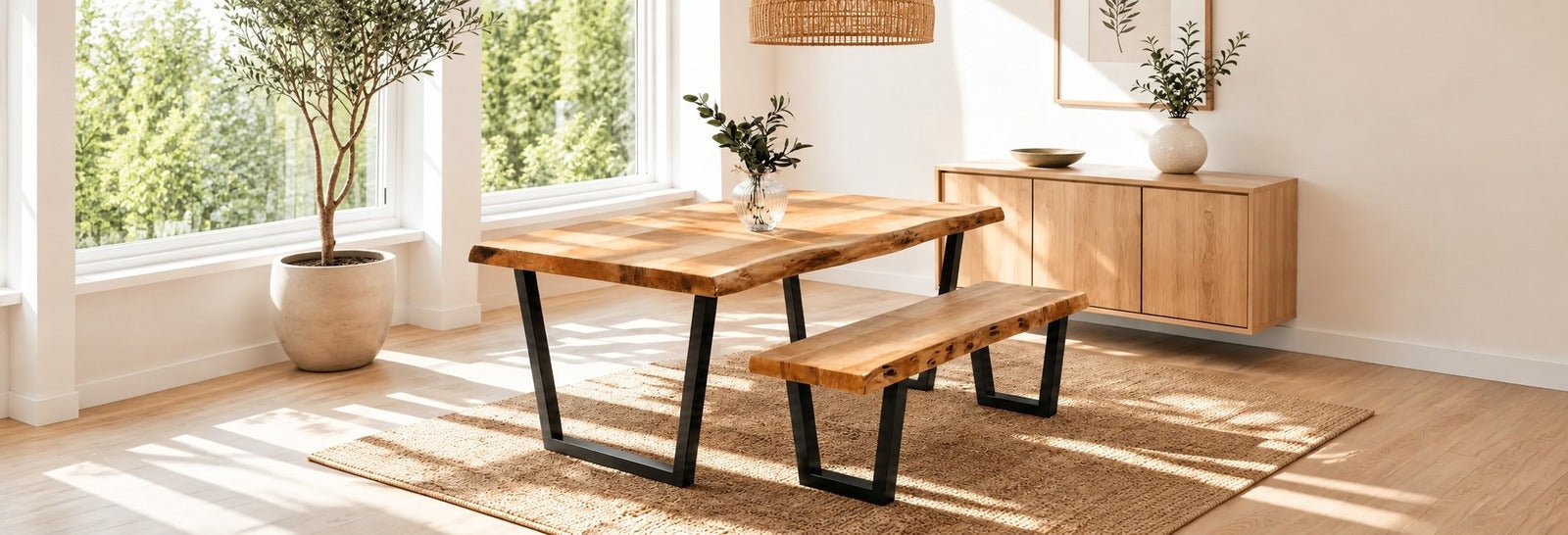 Wooden Dining Table Guide for Every Dining Room - Art and craft furniture