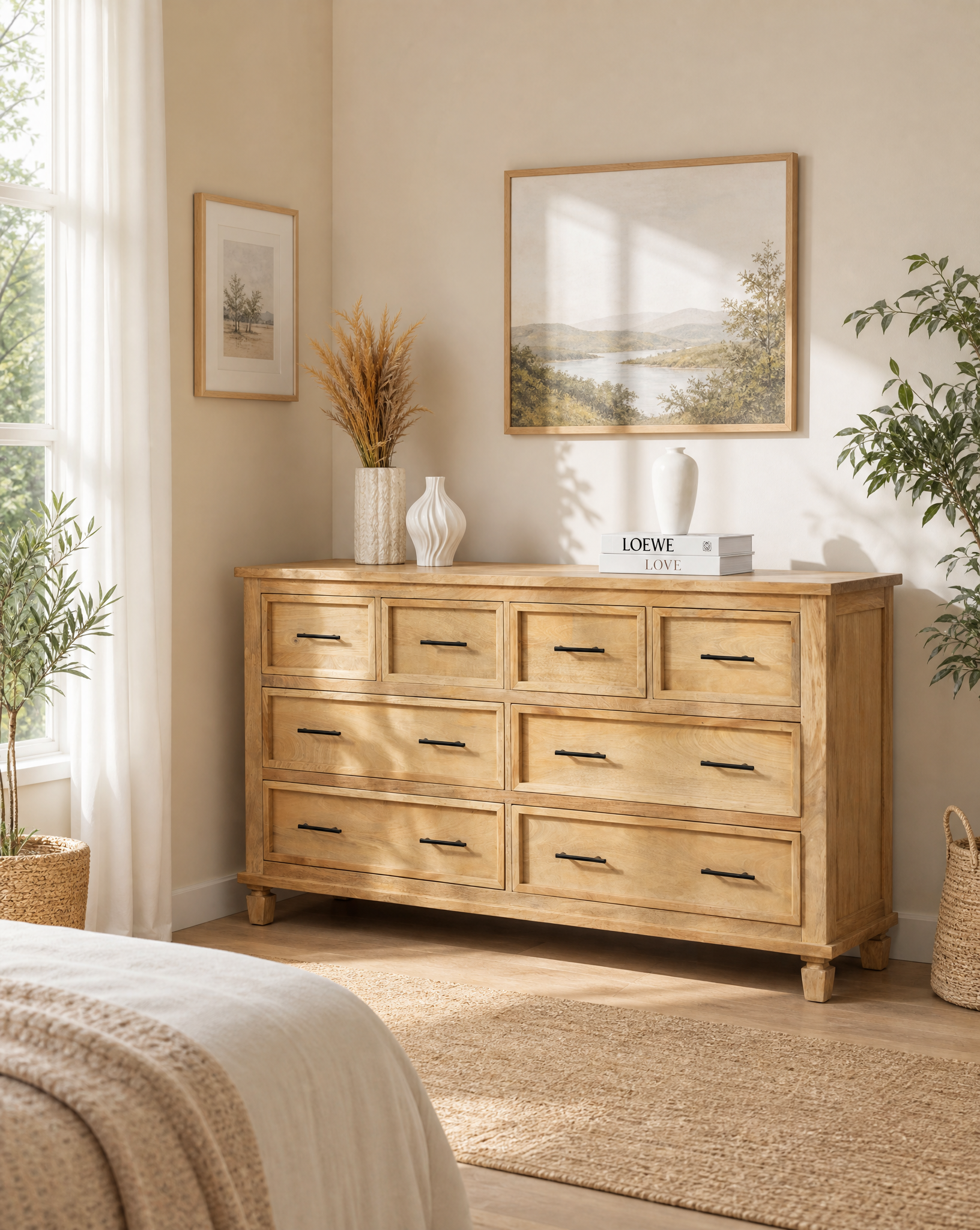 Wooden Chest of Drawers